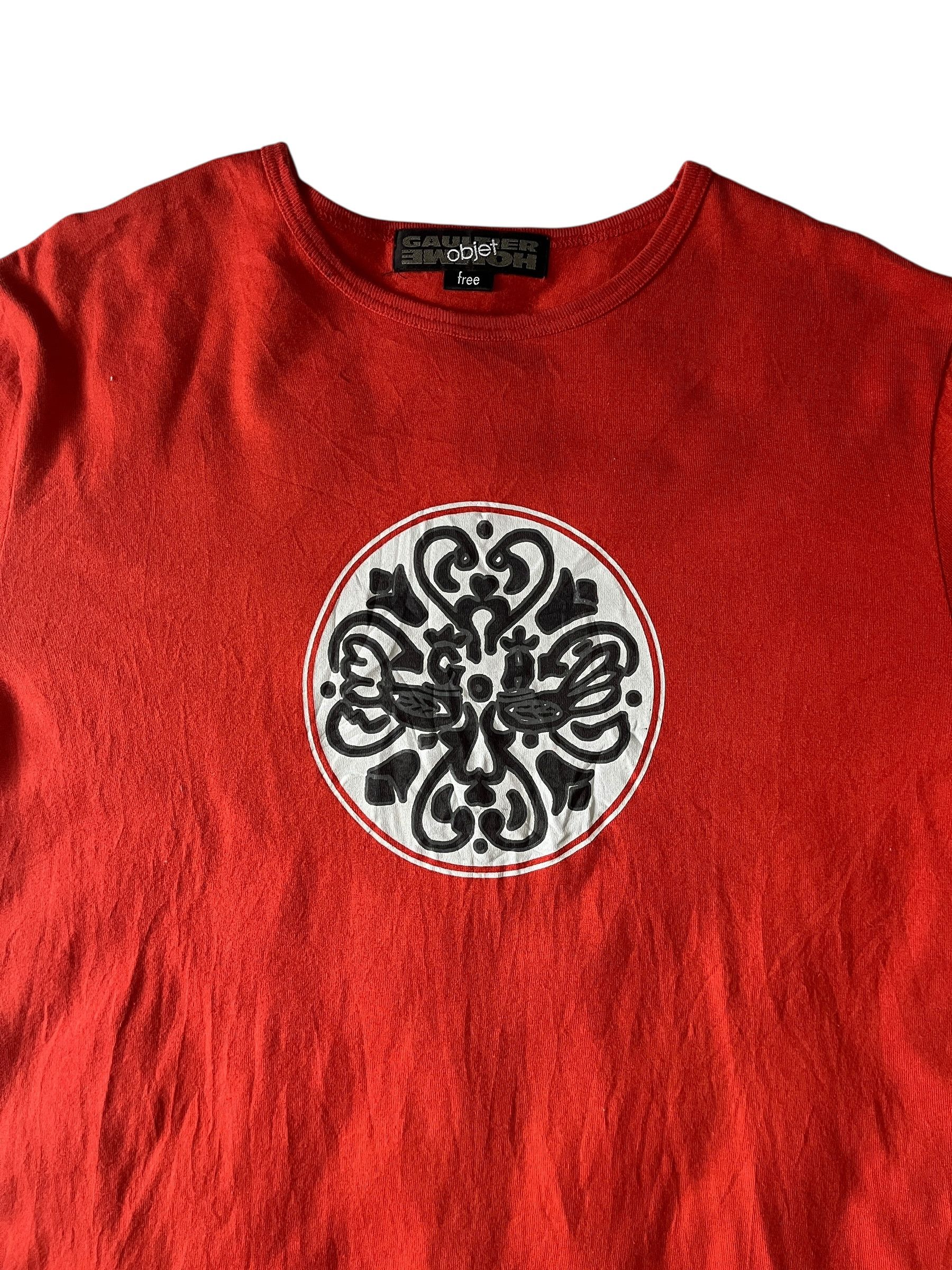 Gaultier Homme Objet Jean Paul Gaultier Double Dragon Backhit Tshirt Size US S / EU 44-46 / 1 - 4 Thumbnail