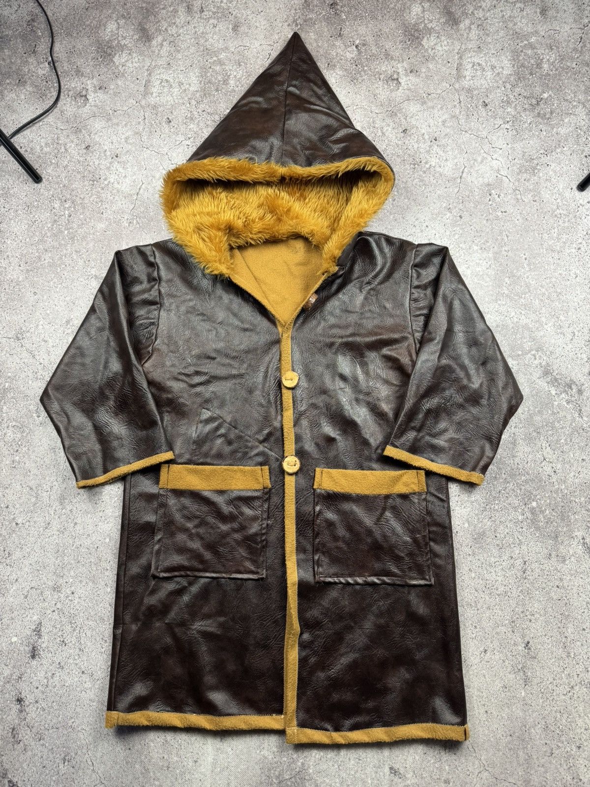 If Six Was Nine Japanese Brand Opium Leather Avant Garde FurJacket Coat Size US M / EU 48-50 / 2 - 1 Thumbnail