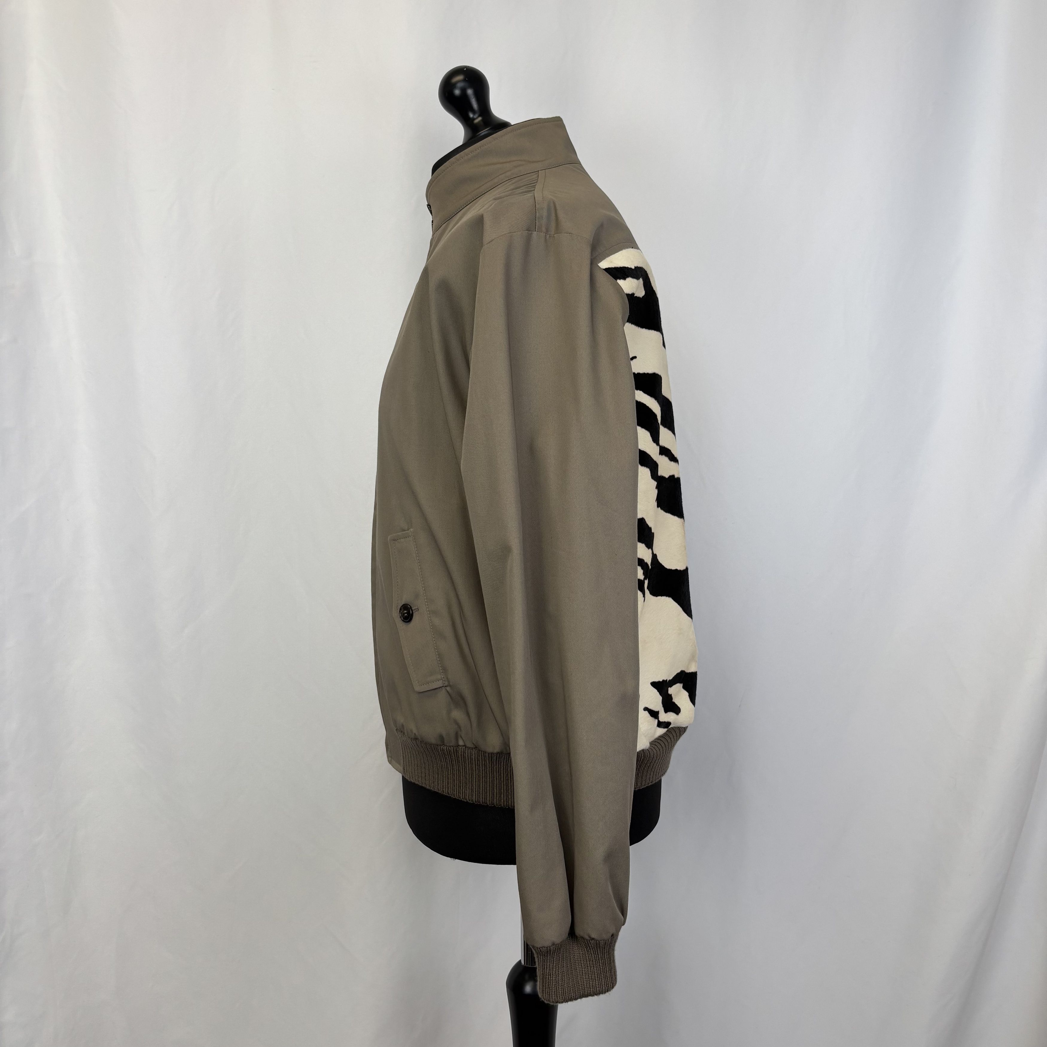 Saint Laurent Paris Saint Laurent Zebra Back Jacket Size US L / EU 52-54 / 3 - 4 Thumbnail