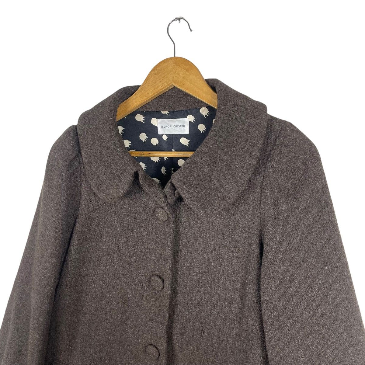 Issey Miyake × Japanese Brand × Tsumori Chisato 💥TSUMORI CHISATO LONG JACKETS BIG COLLAR Size M / US 6-8 / IT 42-44 - 5 Thumbnail