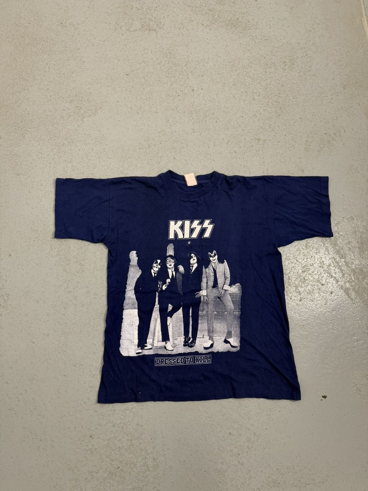 Vintage 1994 Kiss Dressed To Kill Single Stitch T-Shirt