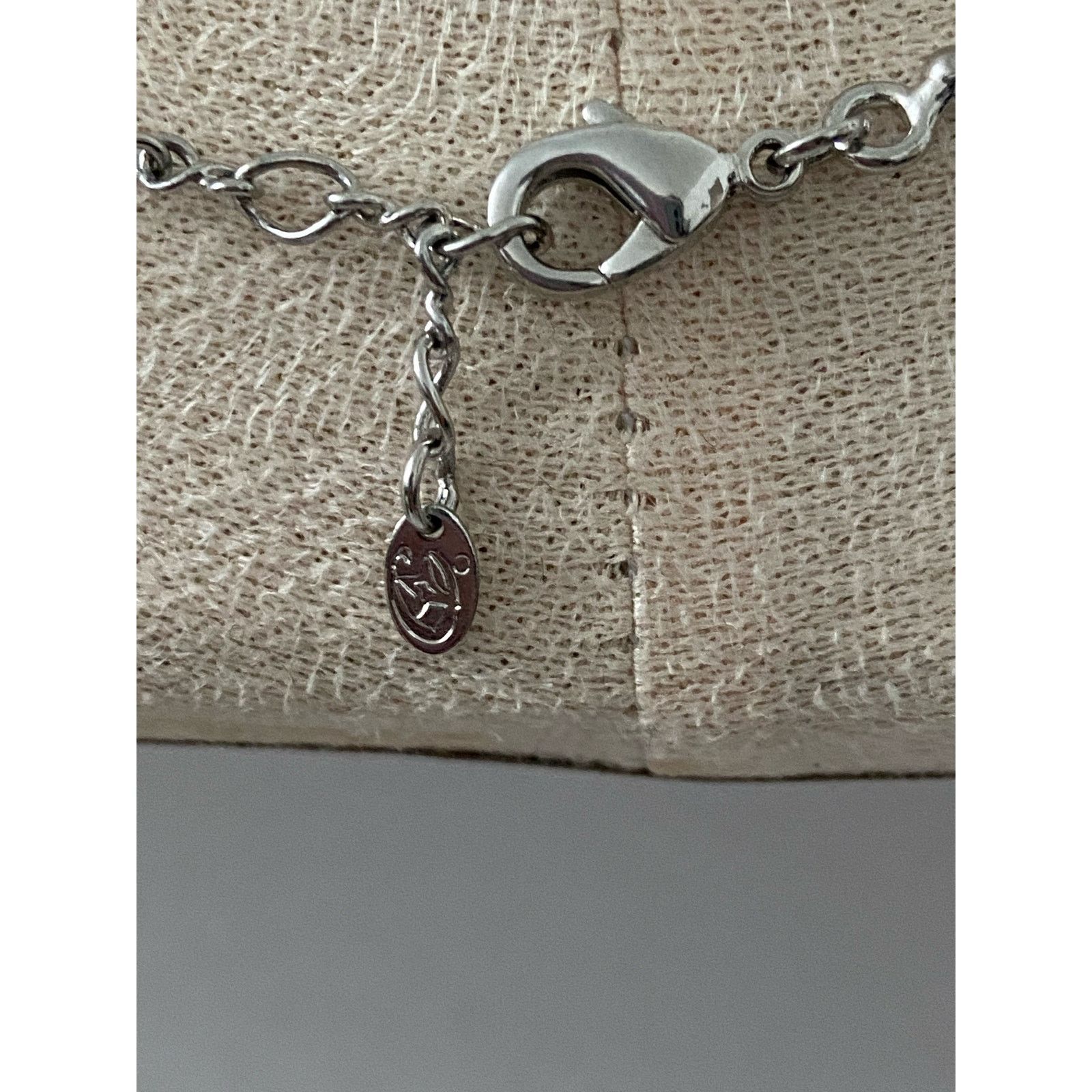 Other rhinestone floral pendant necklace silver tone Size ONE SIZE - 3 Thumbnail