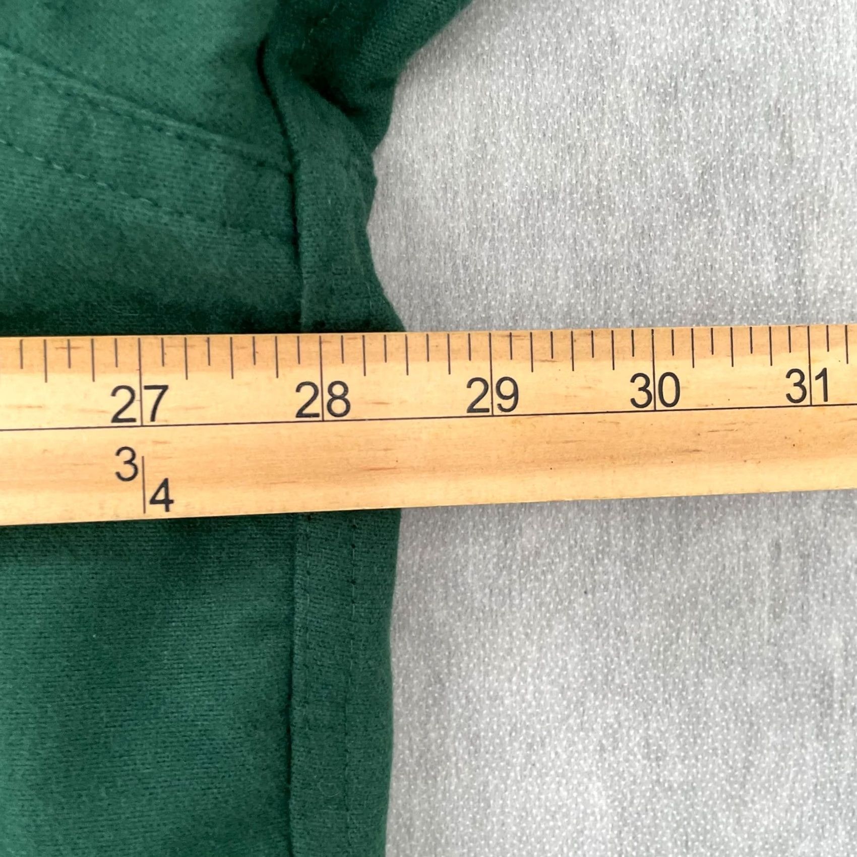 Vintage LL Bean Chamois Shirt Adult 2XL Green Heavyweight Flannel Shacket Mens Size US XXL / EU 58 / 5 - 7 Thumbnail