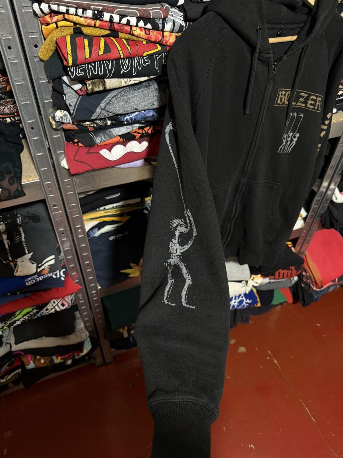 Band Tees Vintage 90’s Bolzer Black Metal Rock Band Hoodie Y2K Hype Size US XL / EU 56 / 4 - 6 Thumbnail