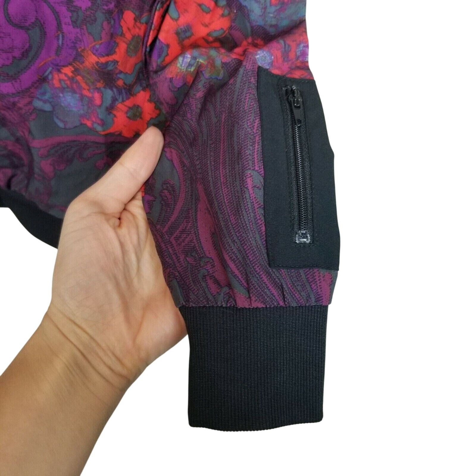 Fabletics Fabletics Womens Ithaca Bomber Jacket Sz S Floral Athletic Size S / US 4 / IT 40 - 6 Thumbnail