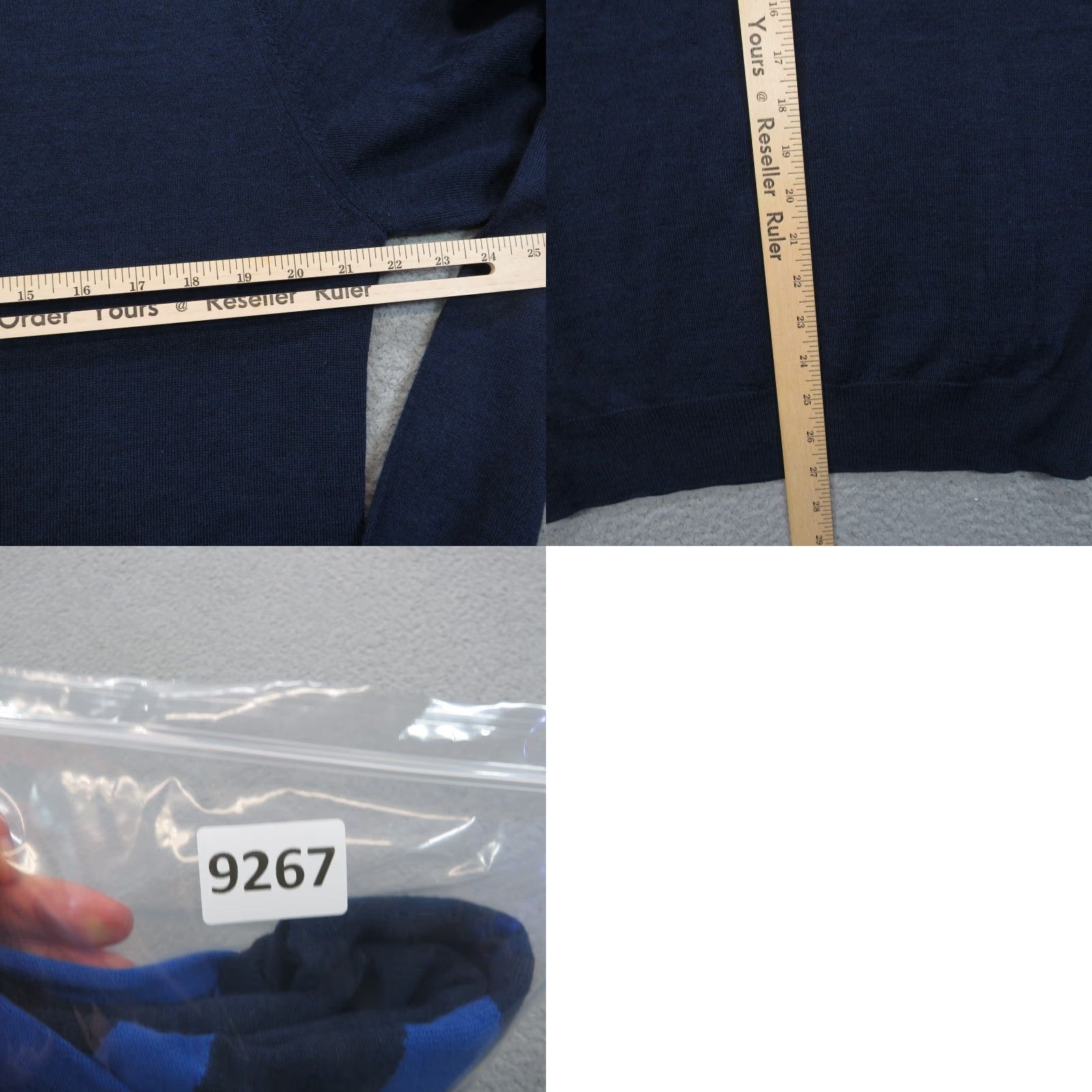 Vintage Dirk Bikkembergs Hoodie Men Medium Wool Navy Blue Hooded Sweater Sweatshirt Logo Size US M / EU 48-50 / 2 - 8 Thumbnail