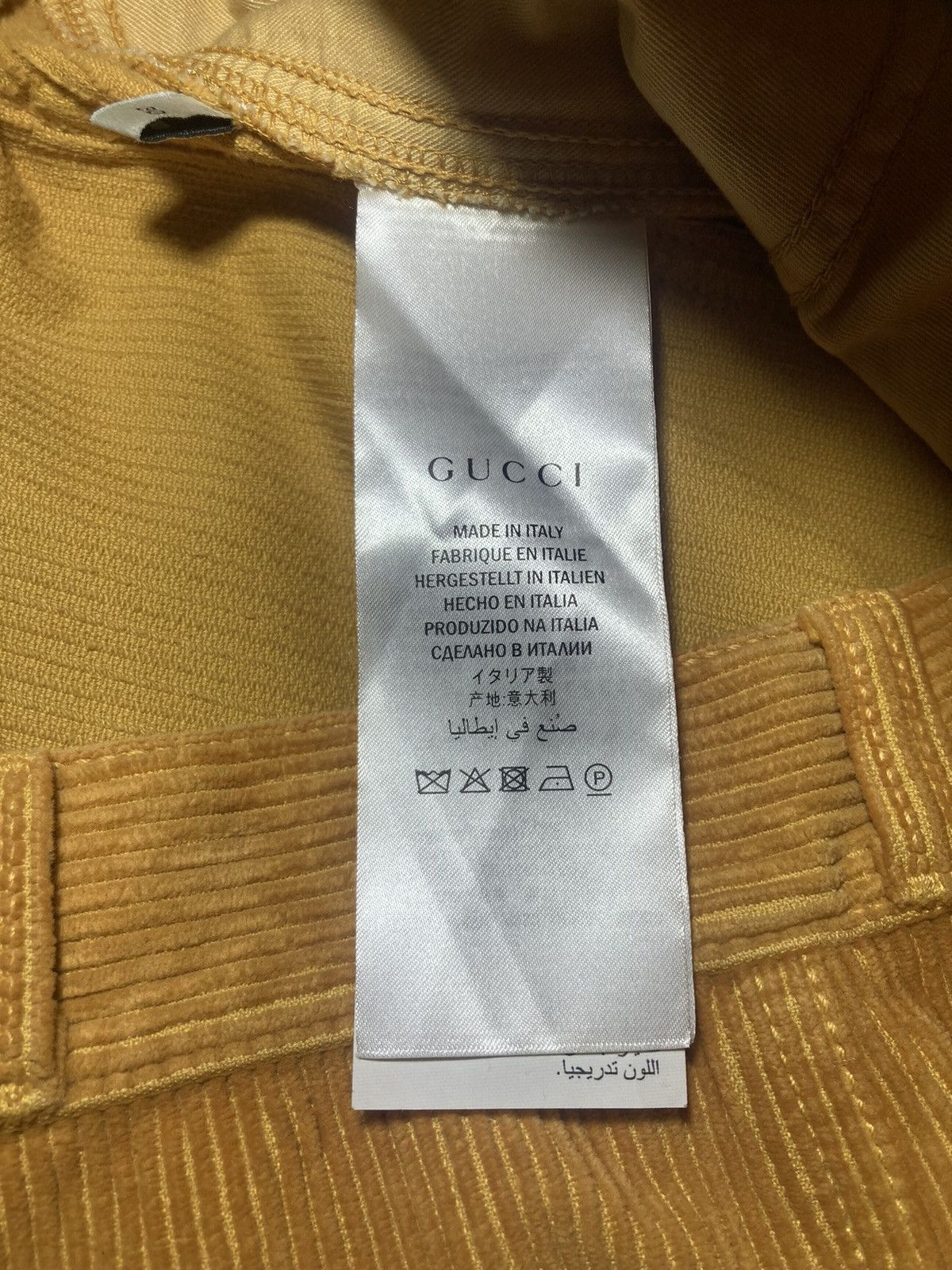 Gucci 2018 Gucci Corduroy Golden Brown Trousers 30 Michele Size US 30 / EU 46 - 10 Thumbnail