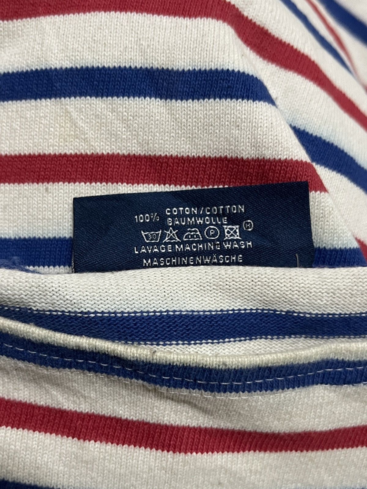 Saint James Saint James Stripe Boat Neck Long Sleeve Size US L / EU 52-54 / 3 - 13 Thumbnail