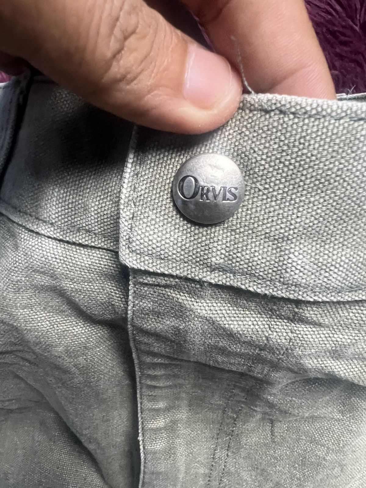 Orvis Vintage Orvis Duck Canvas Pants (45) Size US 32 / EU 48 - 6 Thumbnail