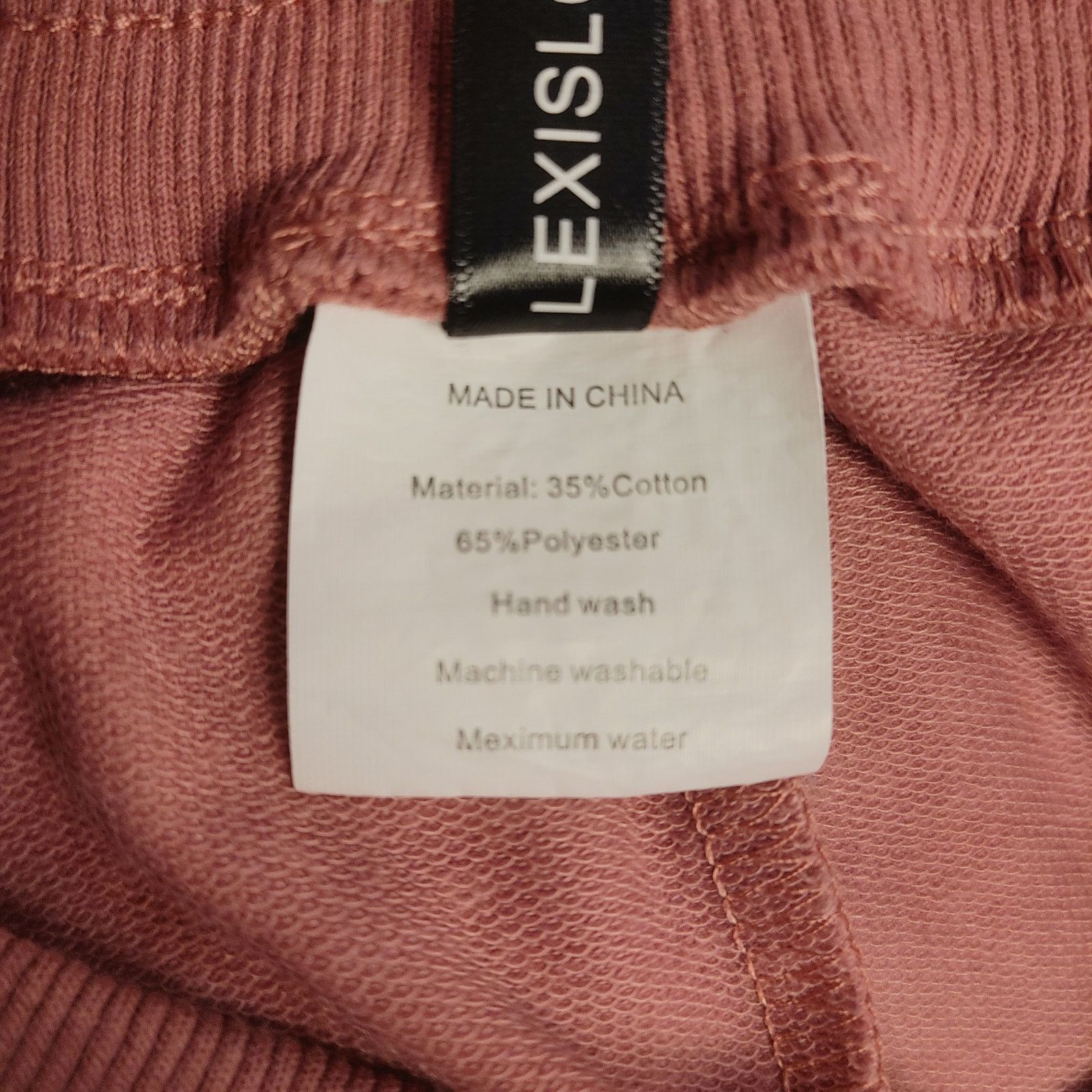 Other LexisLove Women's M Peachy Pink Capri Lounge Joggers Size 28" / US 6 / IT 42 - 4 Thumbnail