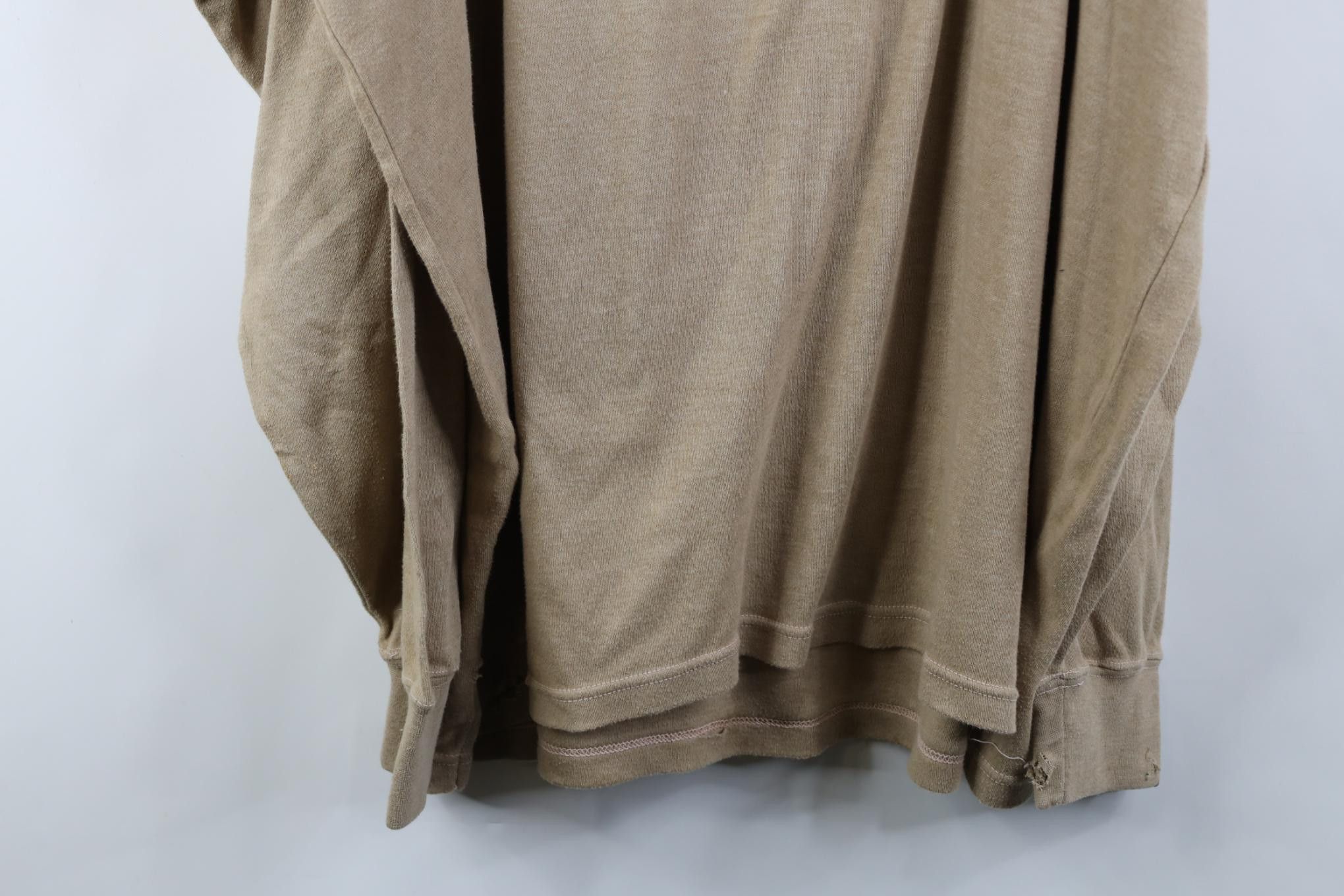 Vintage Vintage 90s Streetwear Oversized Baggy Mock Neck T-Shirt Size US XL / EU 56 / 4 - 12 Thumbnail