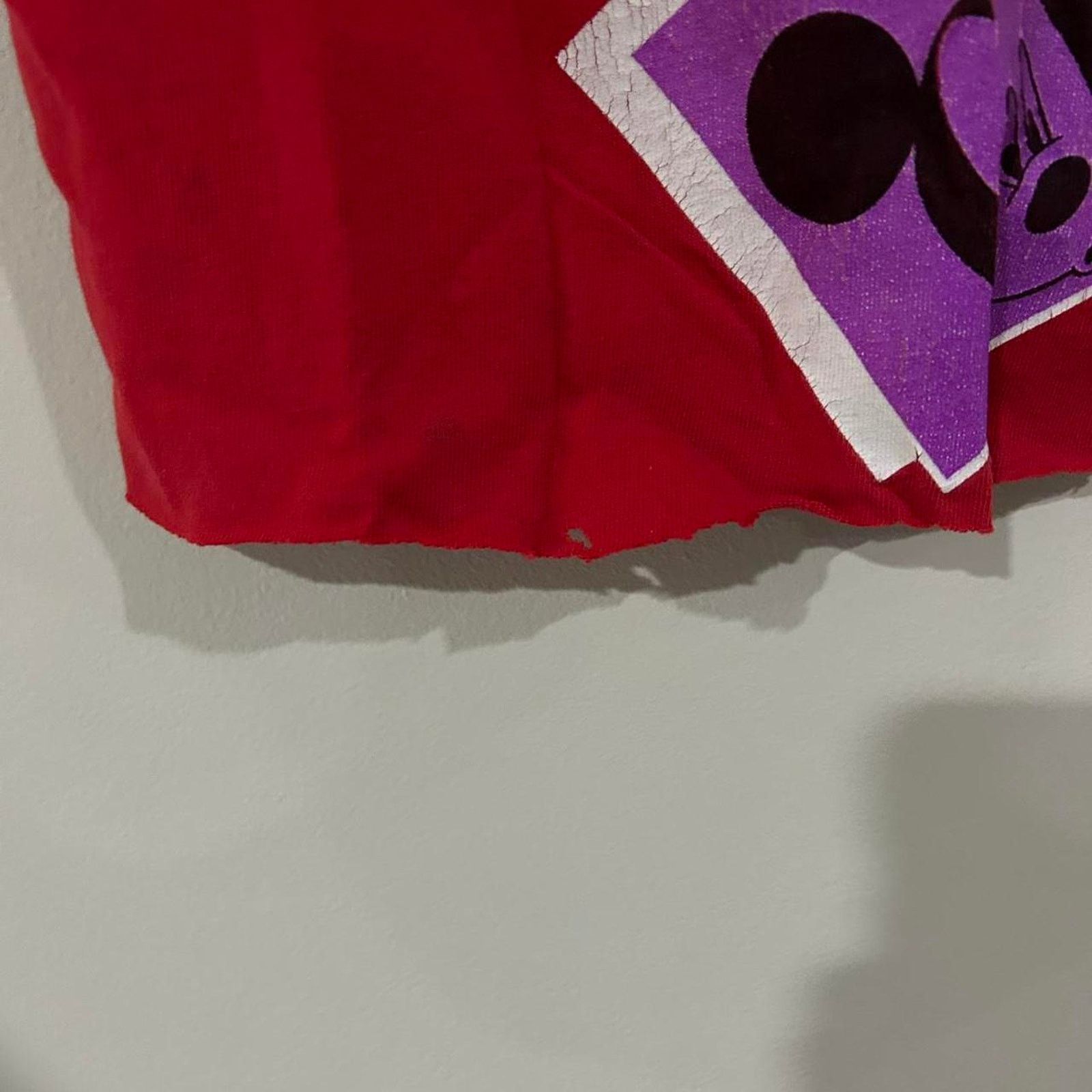 Mickey Unlimited Vintage Mickey Mouse Faces Cropped Shirt Size US XXL / EU 58 / 5 - 4 Thumbnail