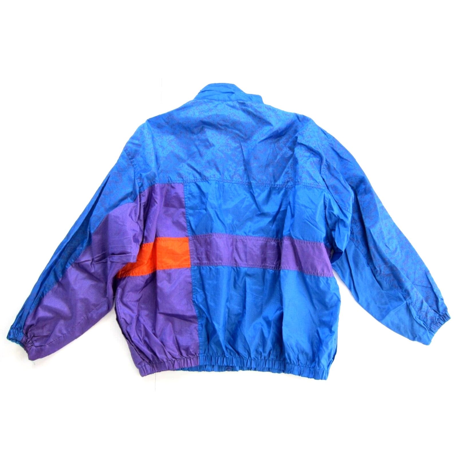 ESPIRIT VINTAGE Pro Spirit Windbreaker Jacket Men XL Purple Zip Windbreaker 90s Pockets Size US XL / EU 56 / 4 - 2 Thumbnail