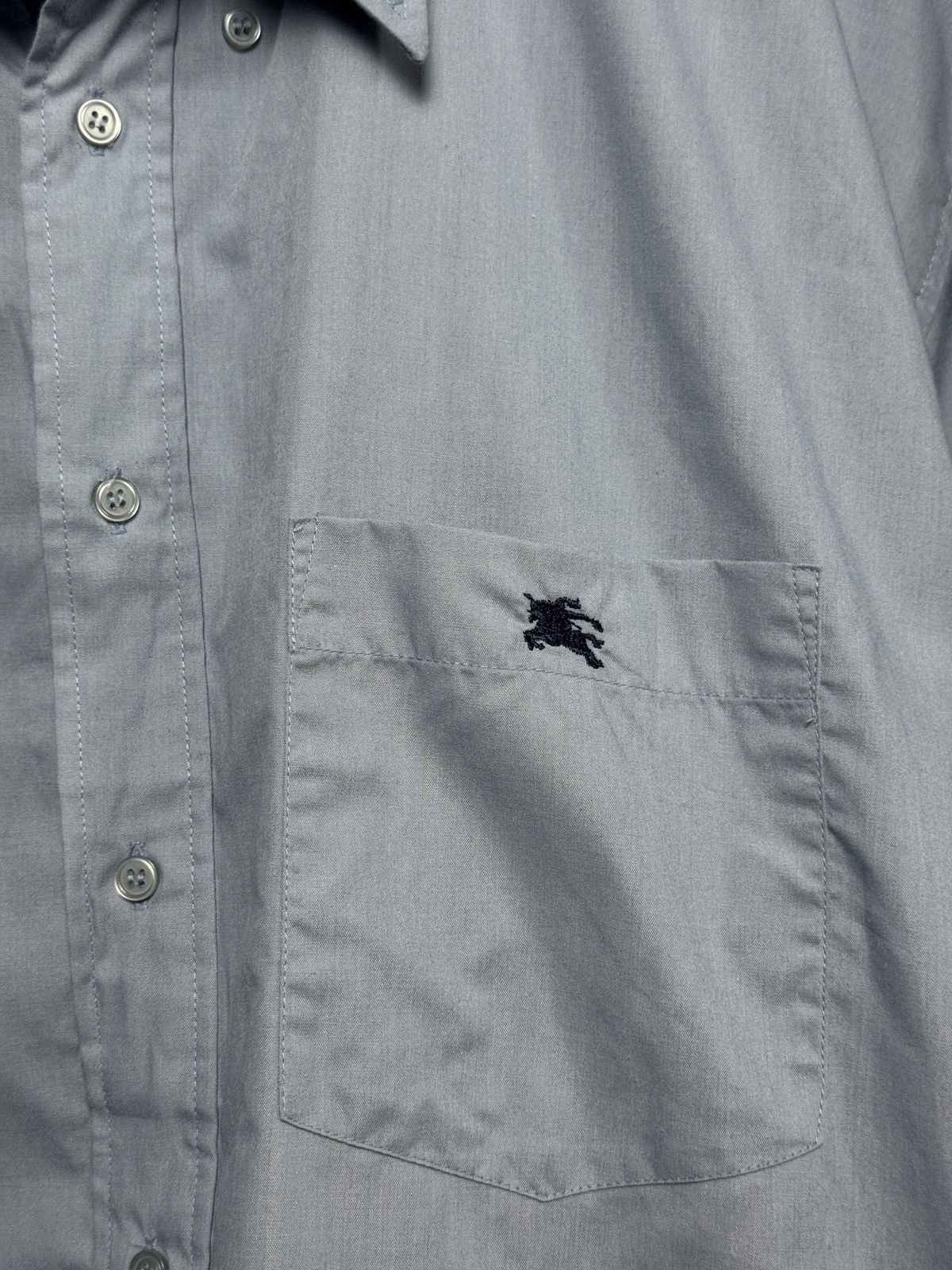 Burberry Vintage Burberry's up button shirt Size US XL / EU 56 / 4 - 2 Thumbnail