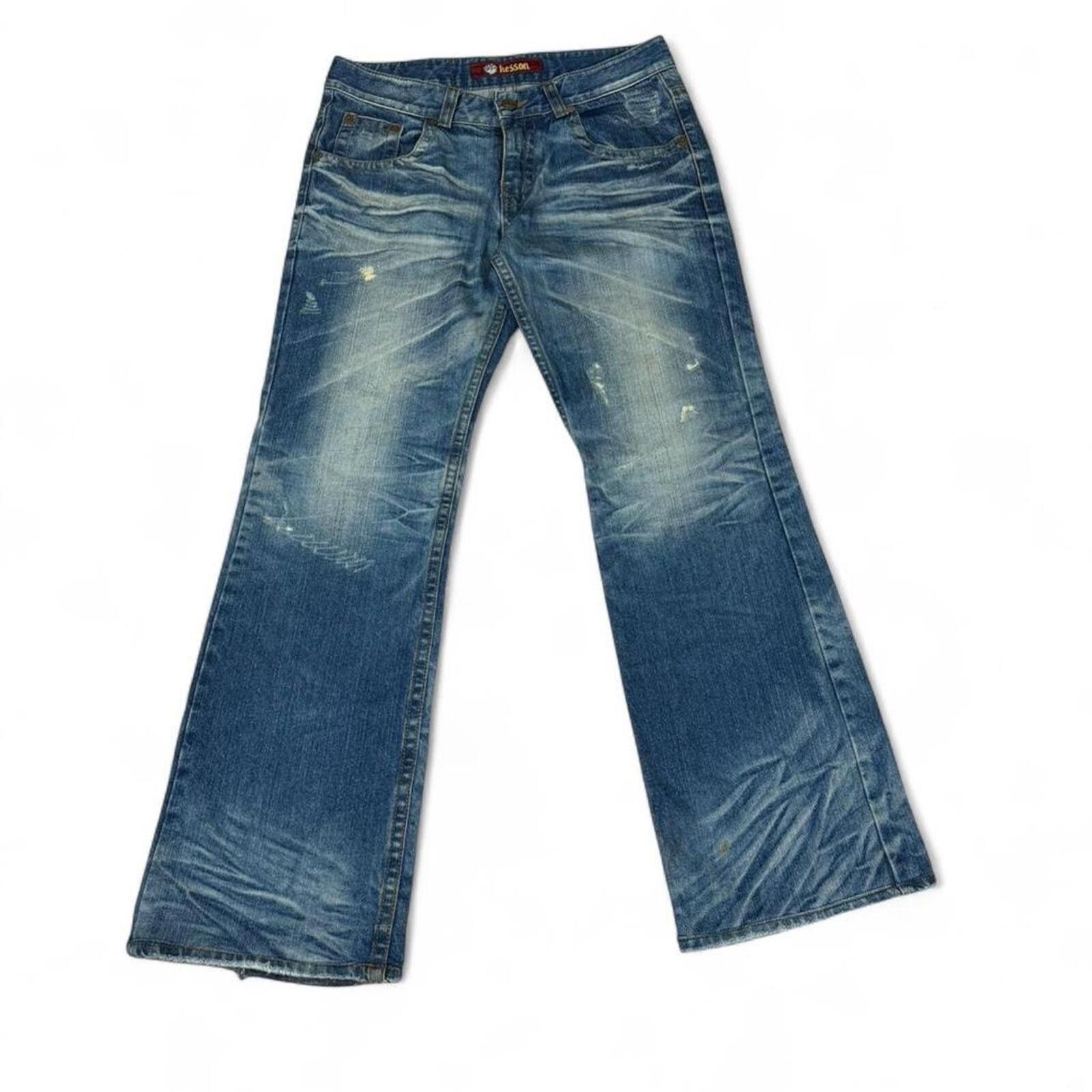 True Religion Kesson rare Truedog denim jeans straight fit Size US 34 / EU 50 - 3 Thumbnail