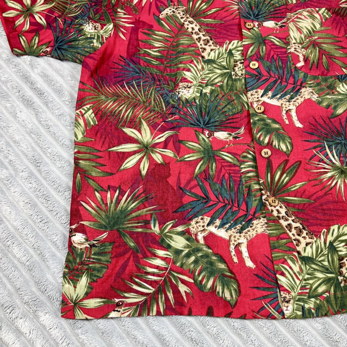 Tommy Bahama Tommy Bahama men's Medium 100 silk Hawaiian shirt Size US M / EU 48-50 / 2 - 5 Thumbnail