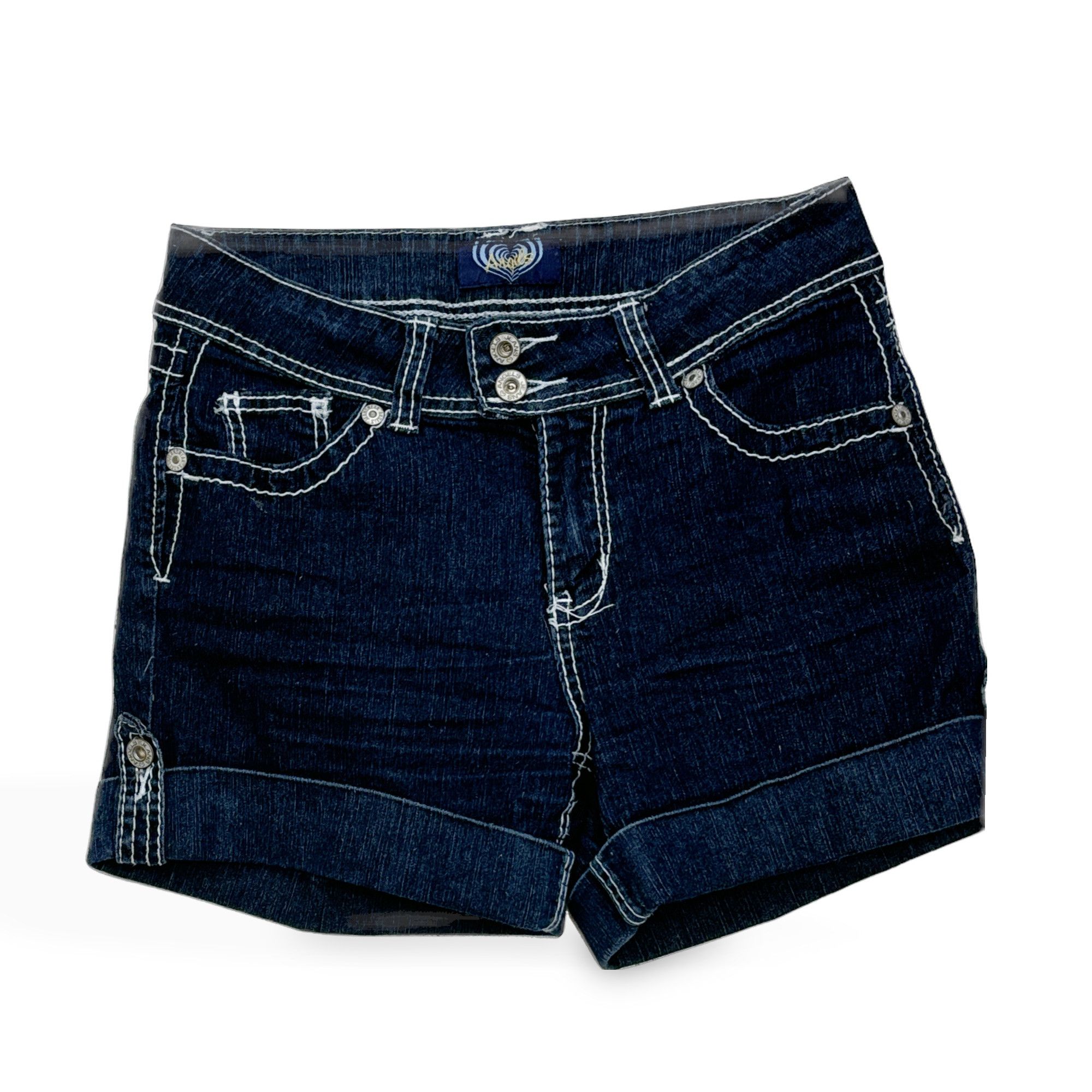 Other 30" Y2k Angels Denim Shorts Size 30" / US 8 / IT 44 - 1 Thumbnail