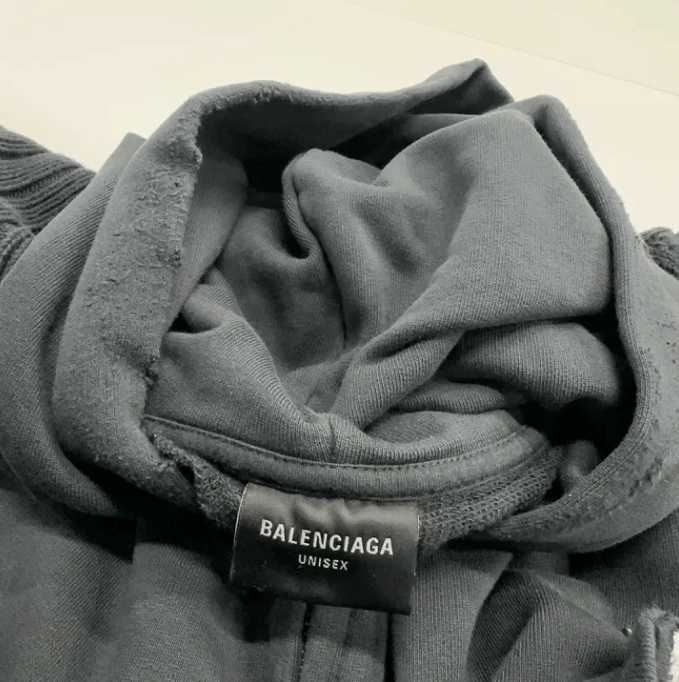 Balenciaga Balenciaga Long-Sleeve Full-Zip Hooded Jacket Size US L / EU 52-54 / 3 - 5 Thumbnail
