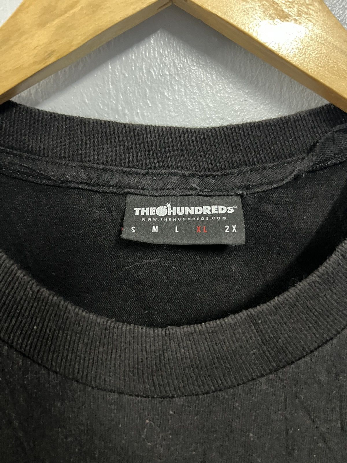 Designer × Vintage The Hundreds Loud Flag T-Shirt Size US XL / EU 56 / 4 - 3 Thumbnail