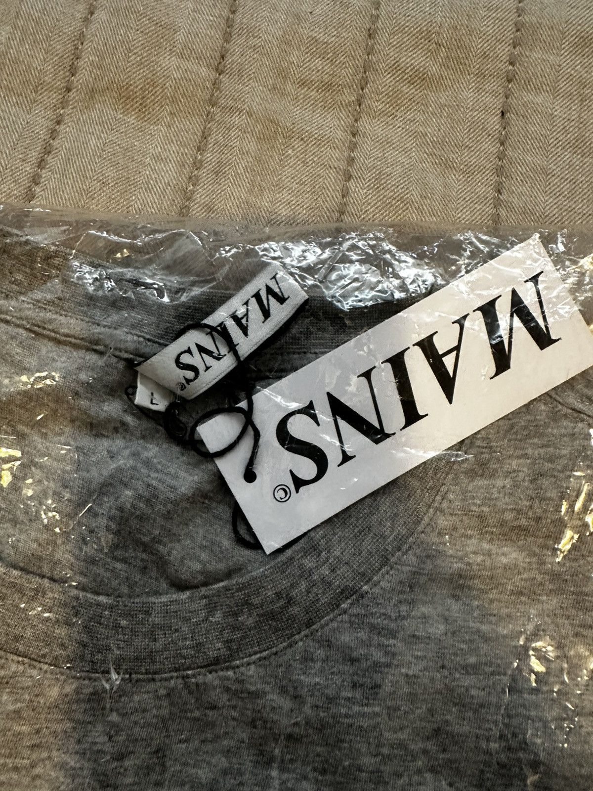 MAINS × Skepta Mains By Skepta Grey Tee retail is $100 Size US L / EU 52-54 / 3 - 2 Thumbnail