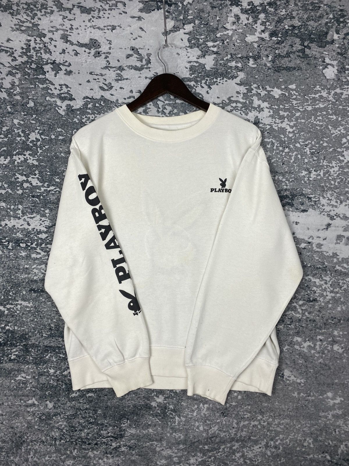 Playboy Vintage Playboy Big Logo Crewneck Sweatshirts Size US M / EU 48-50 / 2 - 6 Thumbnail