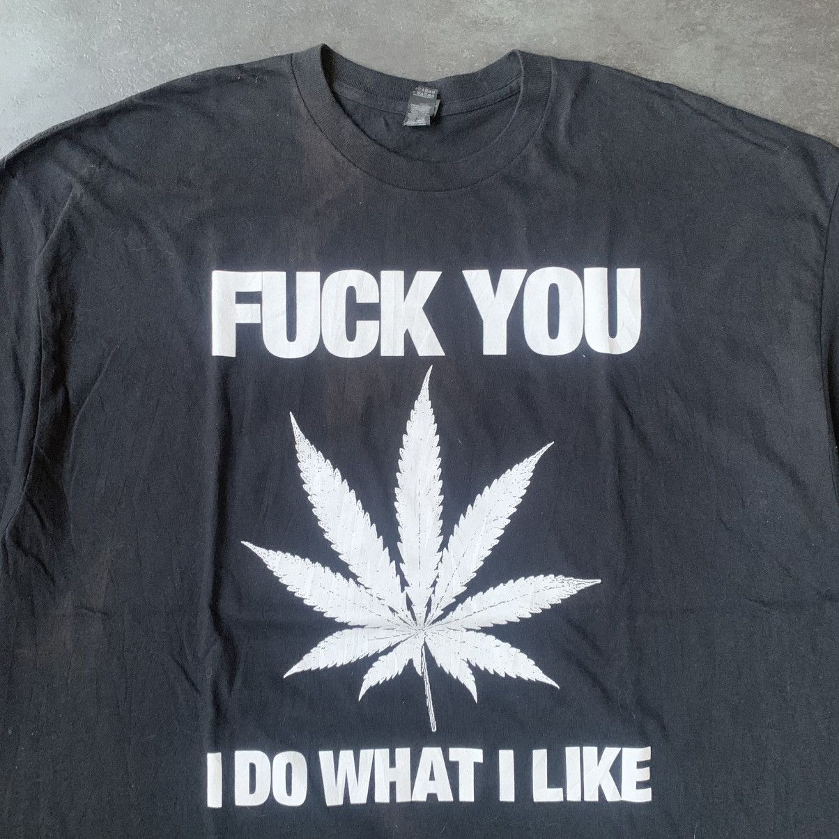 Band Tees Flaming Lips Crew Band Tee Shirt FUCK YOU I do what I like Size US XXL / EU 58 / 5 - 3 Thumbnail