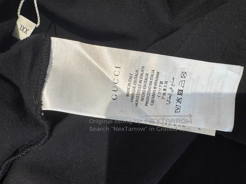Gucci Gucci Printed T-shirt Size US XL / EU 56 / 4 - 7 Thumbnail