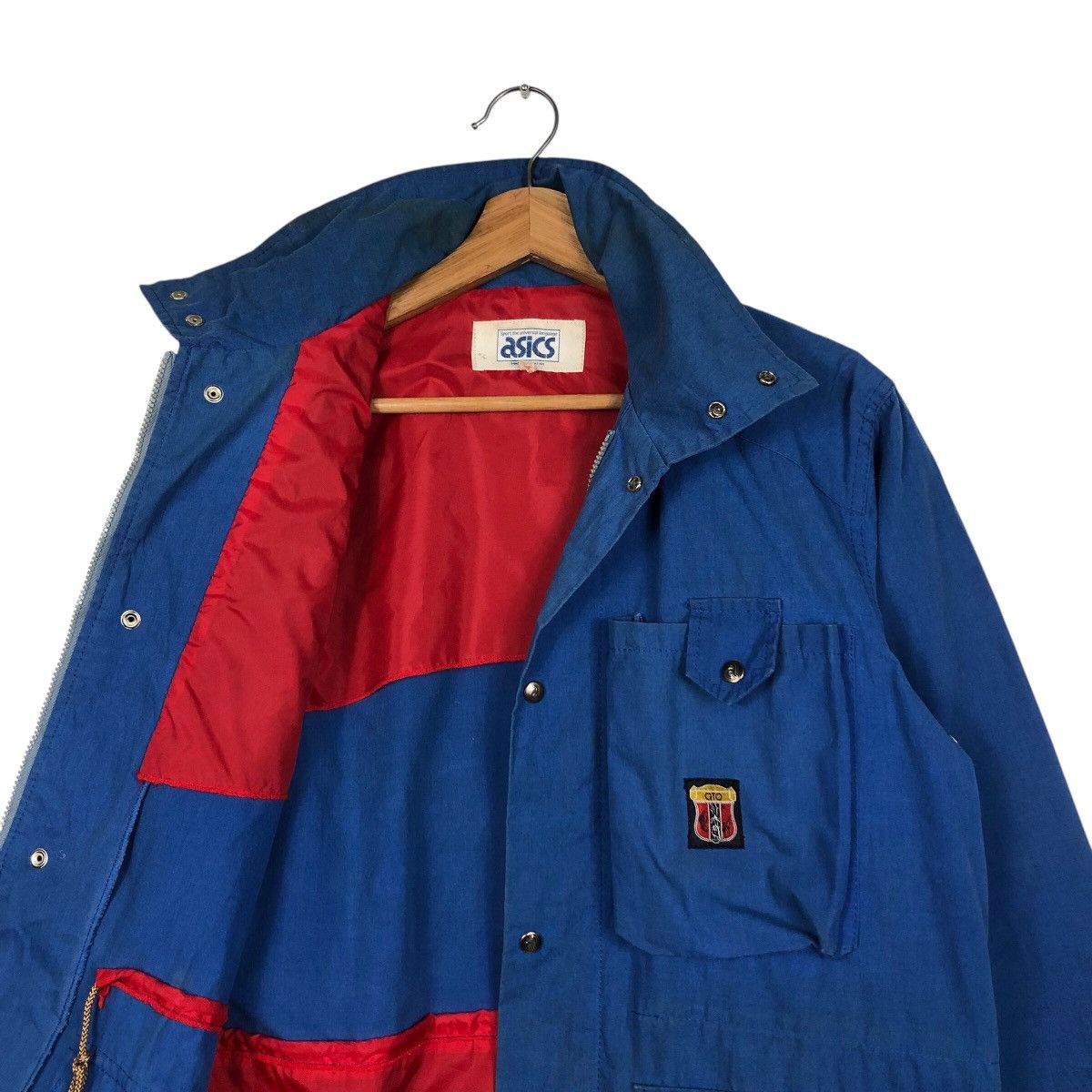 Japanese Brand × Vintage 📌Vintage Chore Worker Jacket Asics Made in Japan Size US M / EU 48-50 / 2 - 13 Thumbnail
