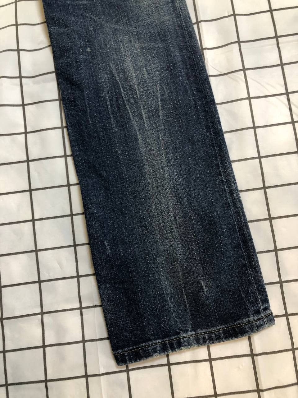 Levi's Levi's 550 Jeans Relaxed Bootcut Denim Tall Stretch Med Blue Size US 32 / EU 48 - 17 Thumbnail