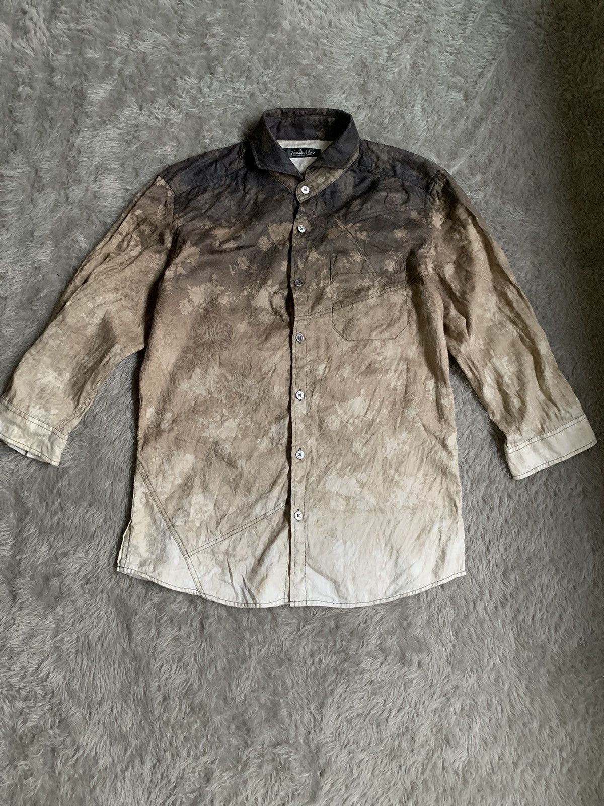 Japanese Brand Tornado Mart Flower Punk Shirt Size US M / EU 48-50 / 2 - 1 Thumbnail