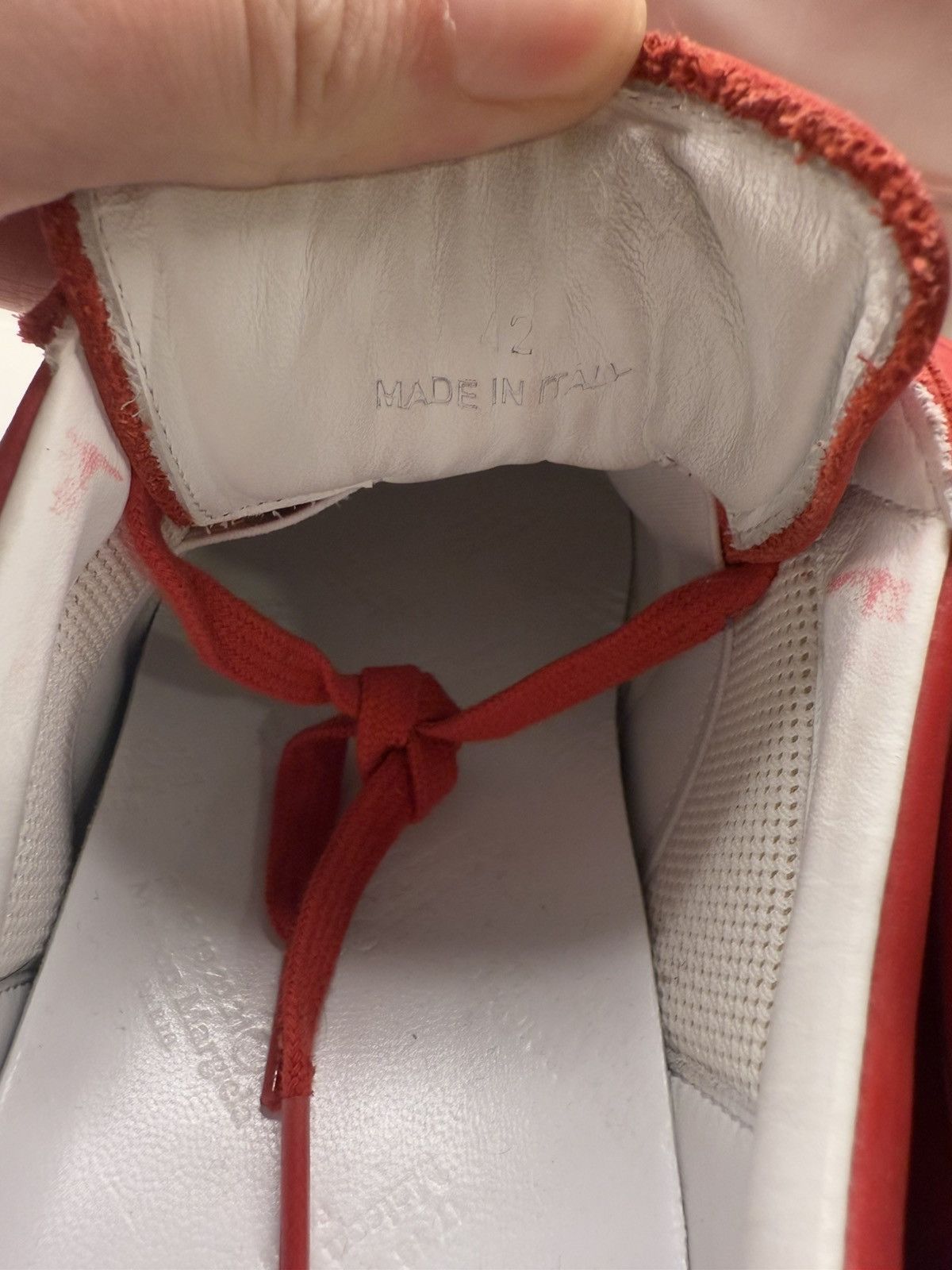 Maison Margiela RARE Maison Margiela Sub Low Red Size US 9 / EU 42 - 8 Thumbnail