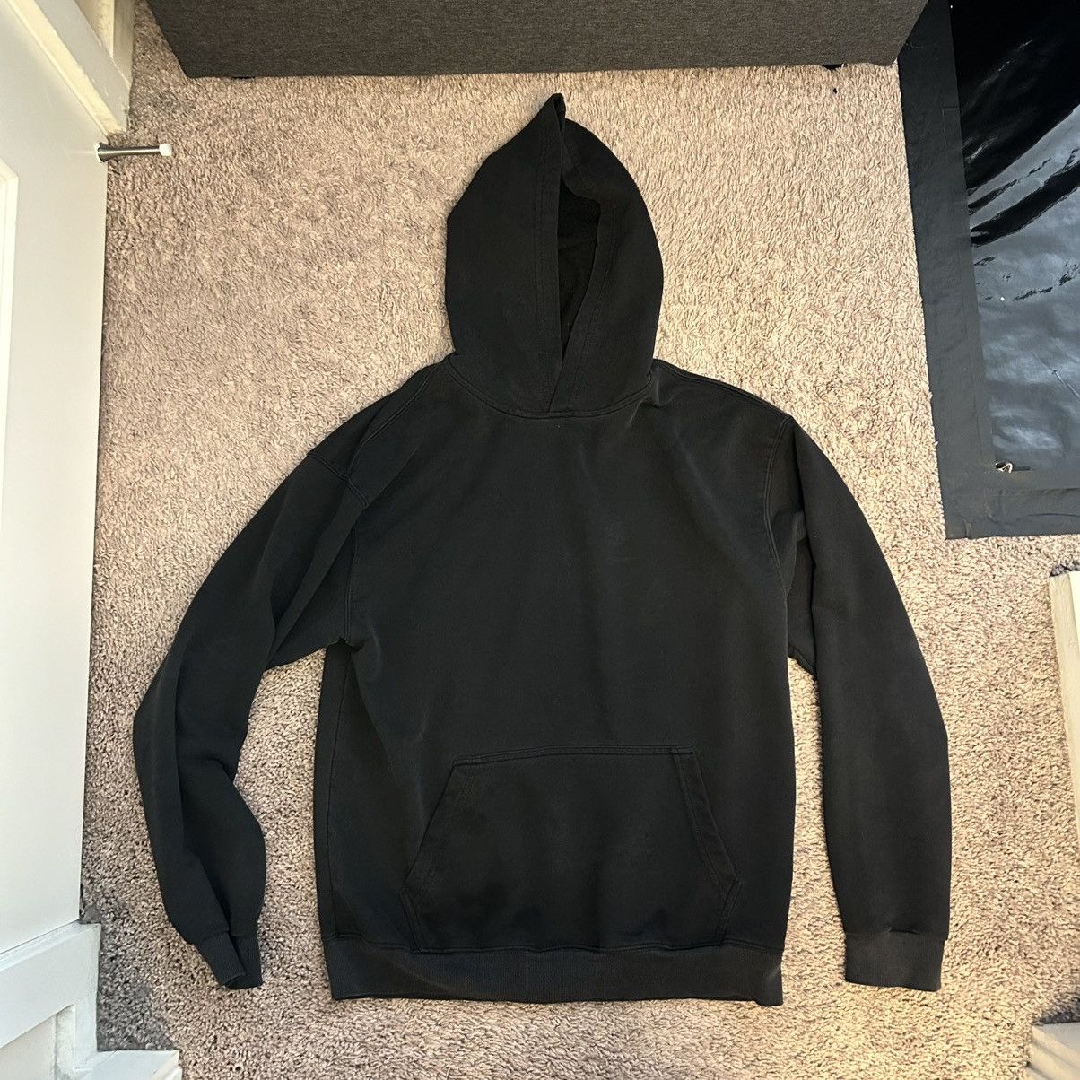 Other Black Oversized Acid-washed Hoodie Size US L / EU 52-54 / 3 - 1 Thumbnail
