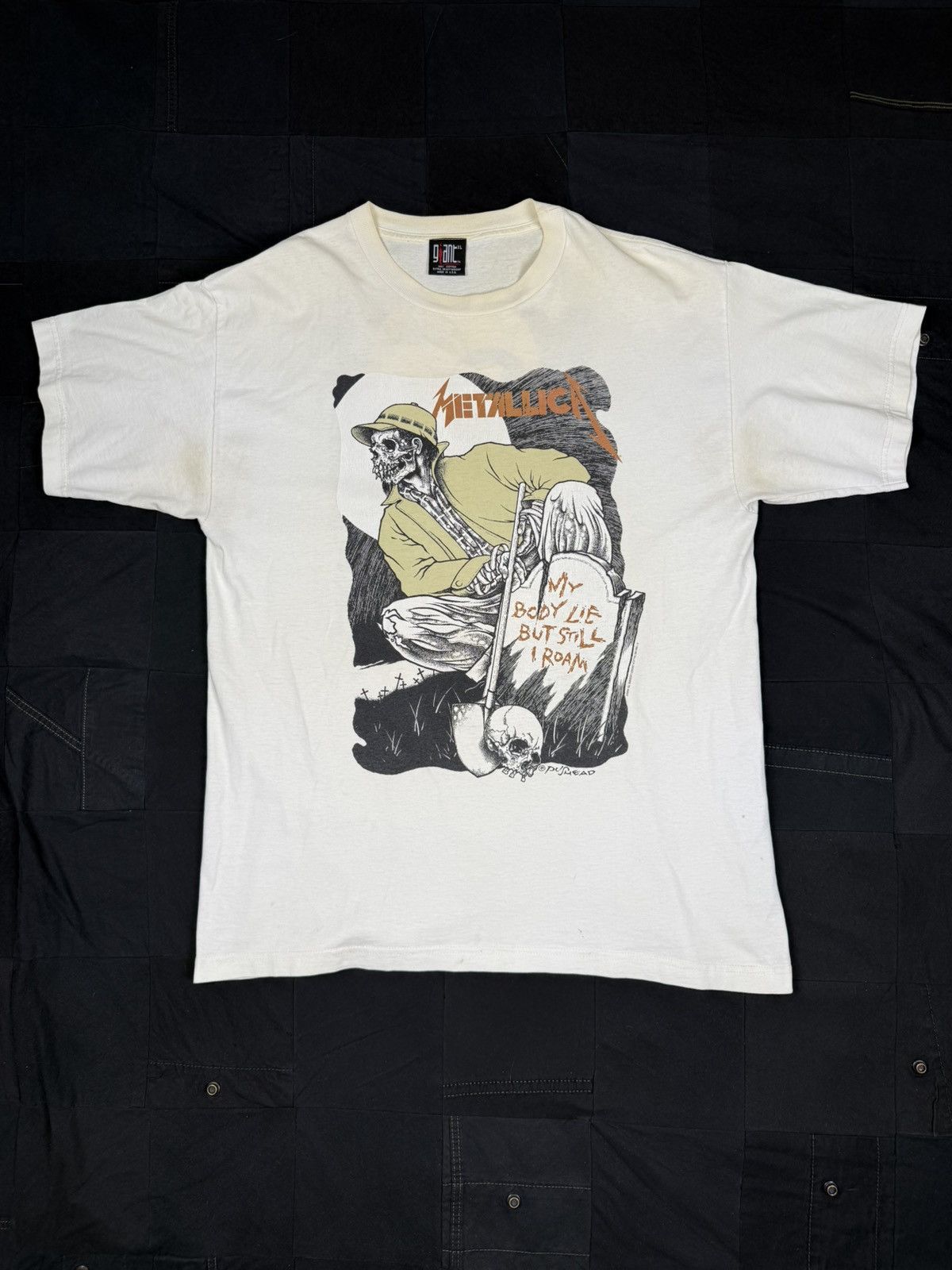 Band Tees × Vintage Metallica “My Body Lie, But Still I Roam” Tee Size US XL / EU 56 / 4 - 1 Thumbnail