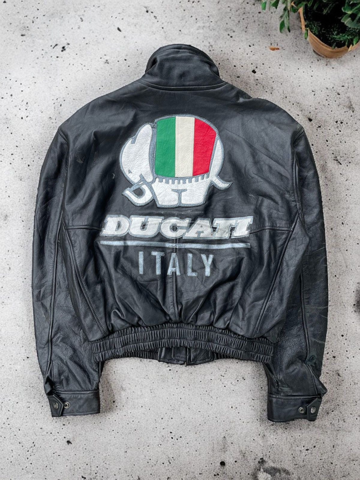 Ducati × Kadoya 🔥RARE🔥 DUCATI ITALY BY KADOYA GENUINE LEATHER RAIDER JACKET Size US M / EU 48-50 / 2 - 2 Thumbnail