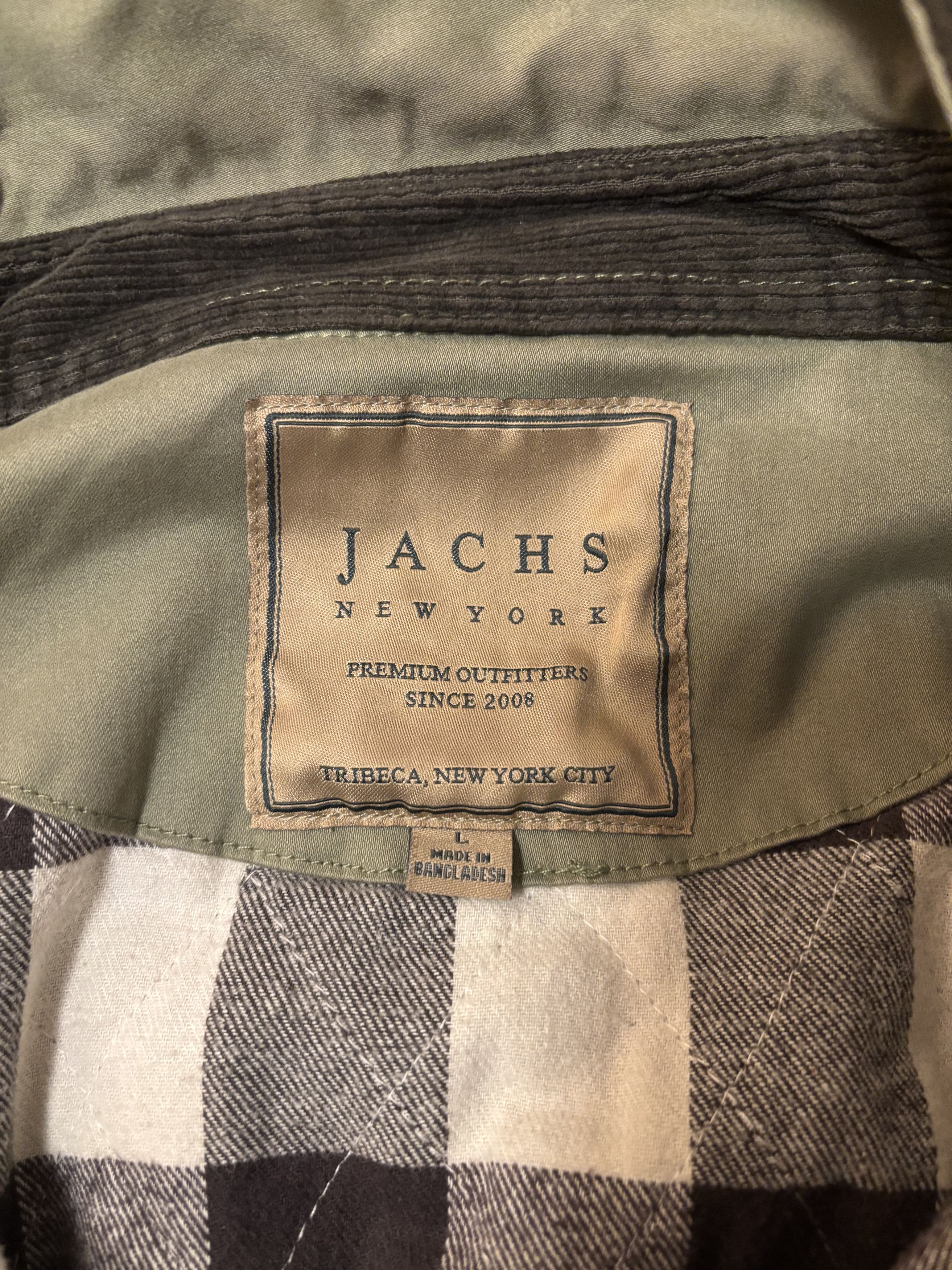 JACHS NY Light Green Overshirt Size US L / EU 52-54 / 3 - 3 Thumbnail