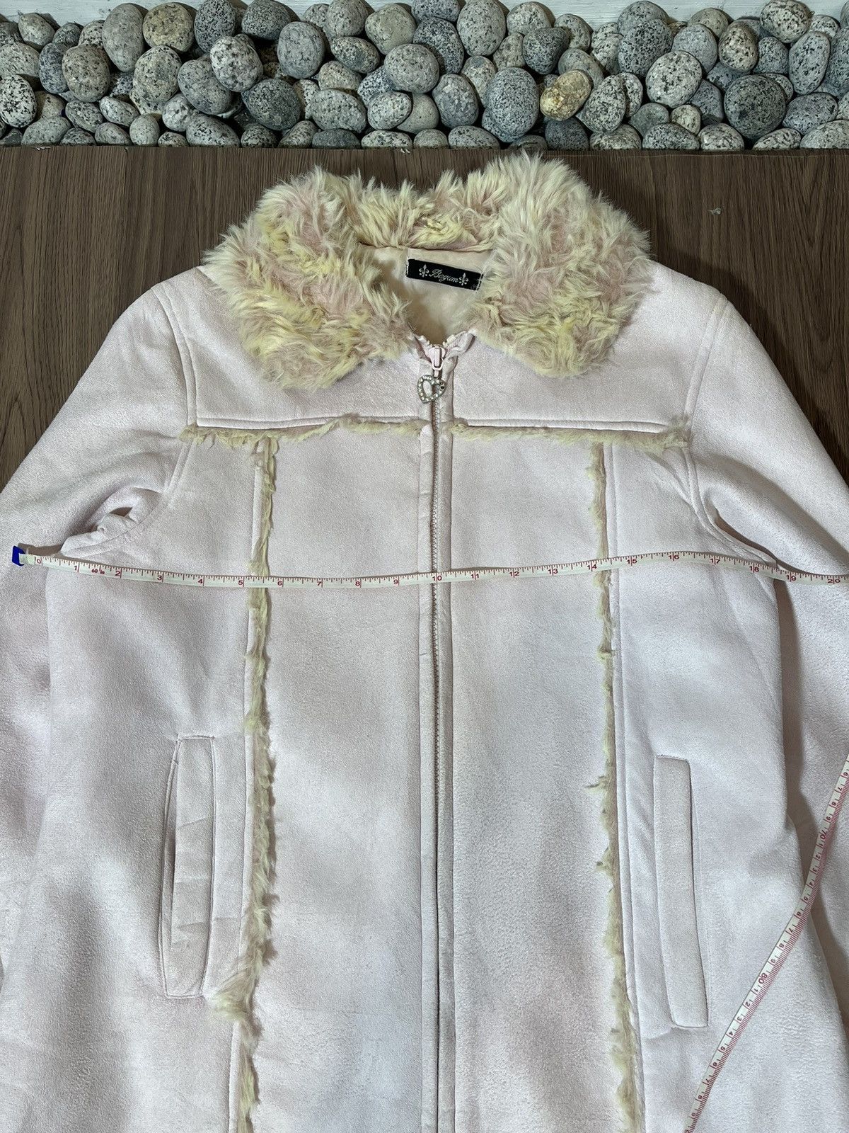 Hysteric Glamour × If Six Was Nine × Japanese Brand Begum Japan Candy Fur Collar Suede Jacket Size US L / EU 52-54 / 3 - 10 Thumbnail