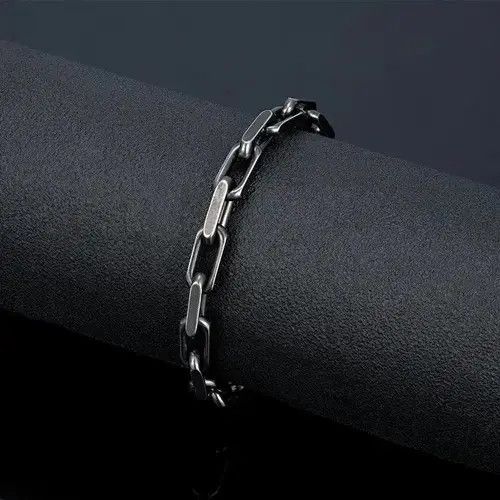 VIBE Retro Motorcycle Chain Bracelet Size ONE SIZE - 4 Thumbnail