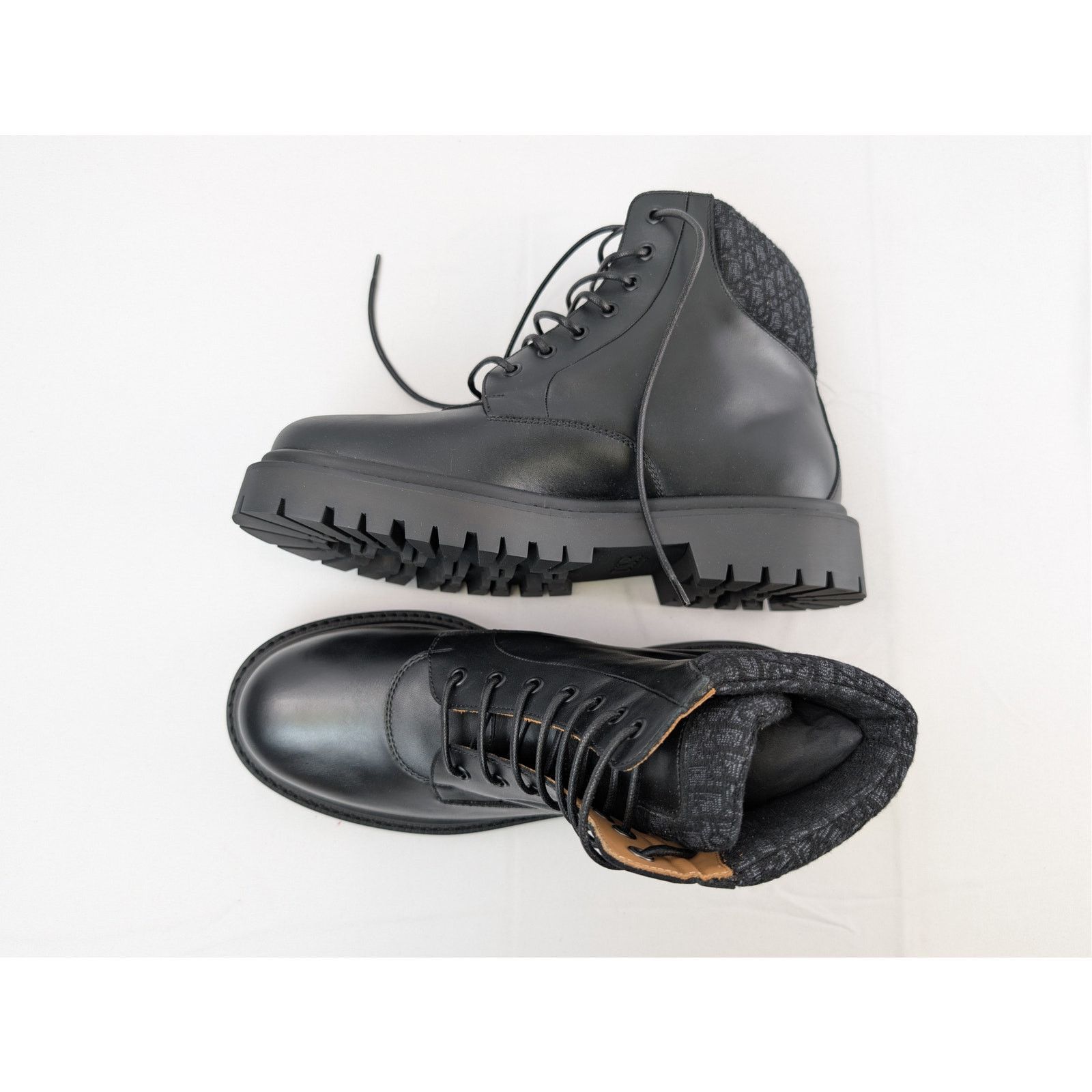 Dior o1rshd1 Oblique jacquard Explorer III Ankle Boot in black Size US 9.5 / EU 42-43 - 1 Thumbnail