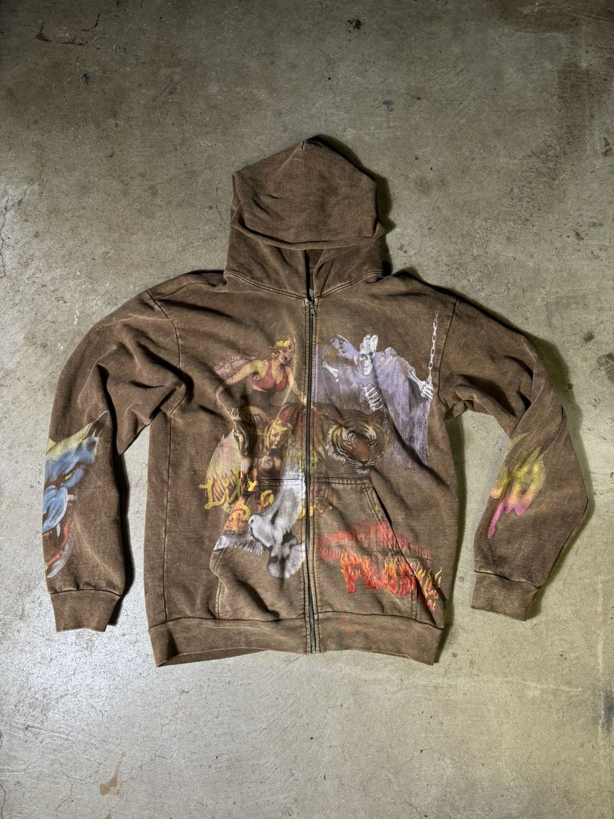 Casquette Snapback Travis Scott Utopia - Marron Brodé - Taille Unique - Coton - Neuf Sans étiquette