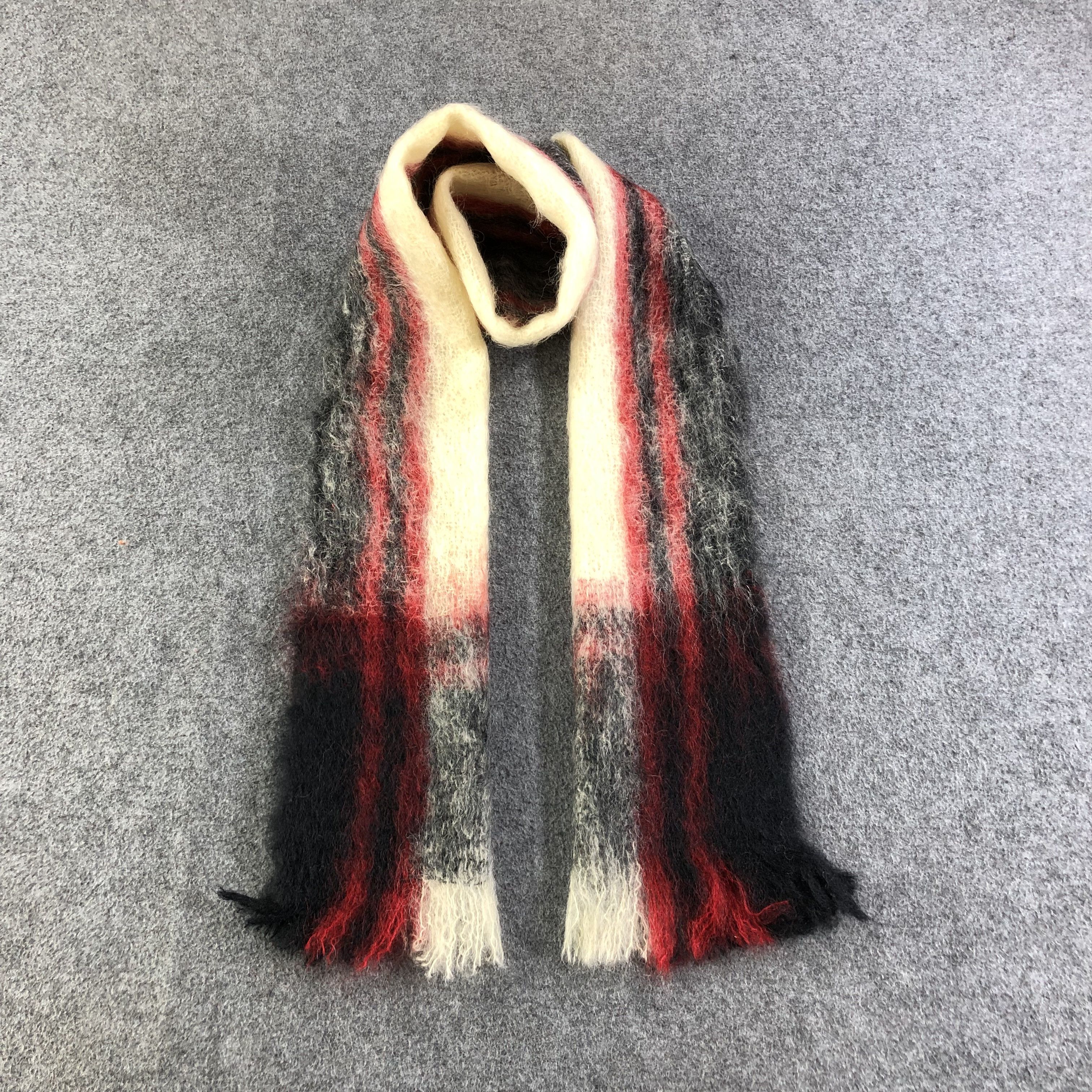 Vintage Glen Cree Mohair Scarf Muffler V1349 Size ONE SIZE - 1 Thumbnail