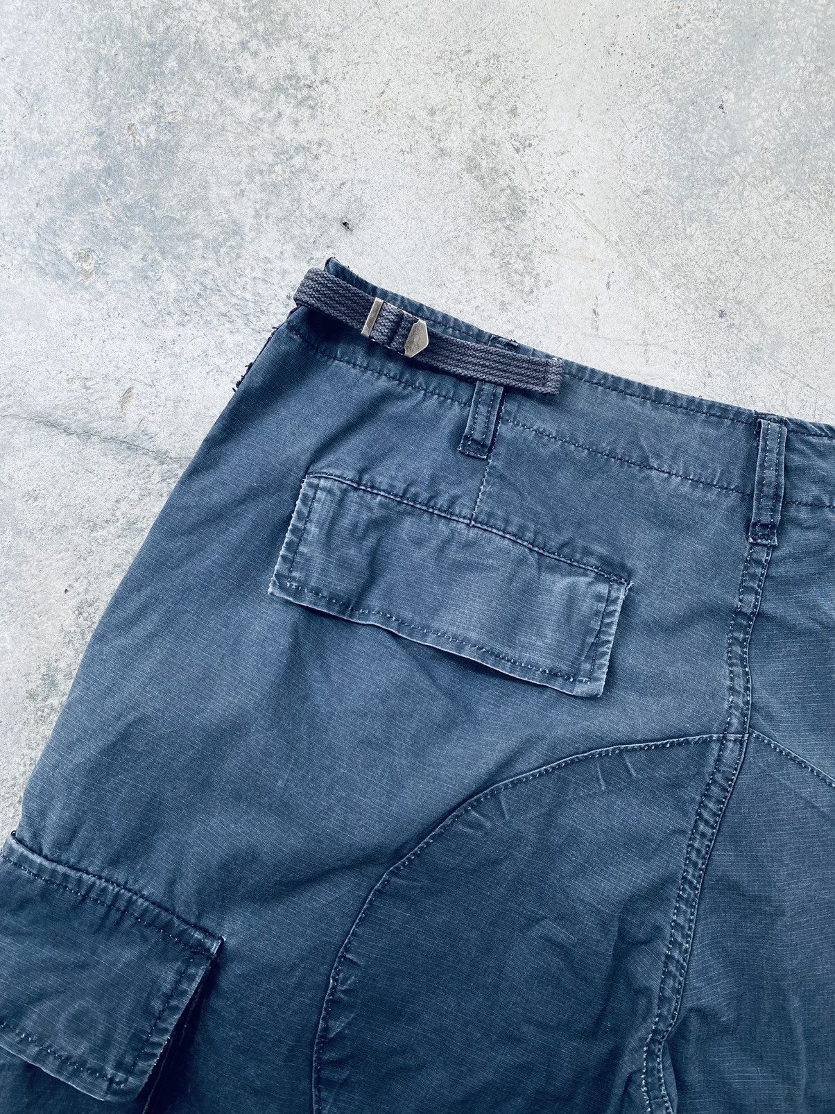 Stussy Vintage Stussy Distressed Cargo Short Pants Size US 35 - 11 Thumbnail