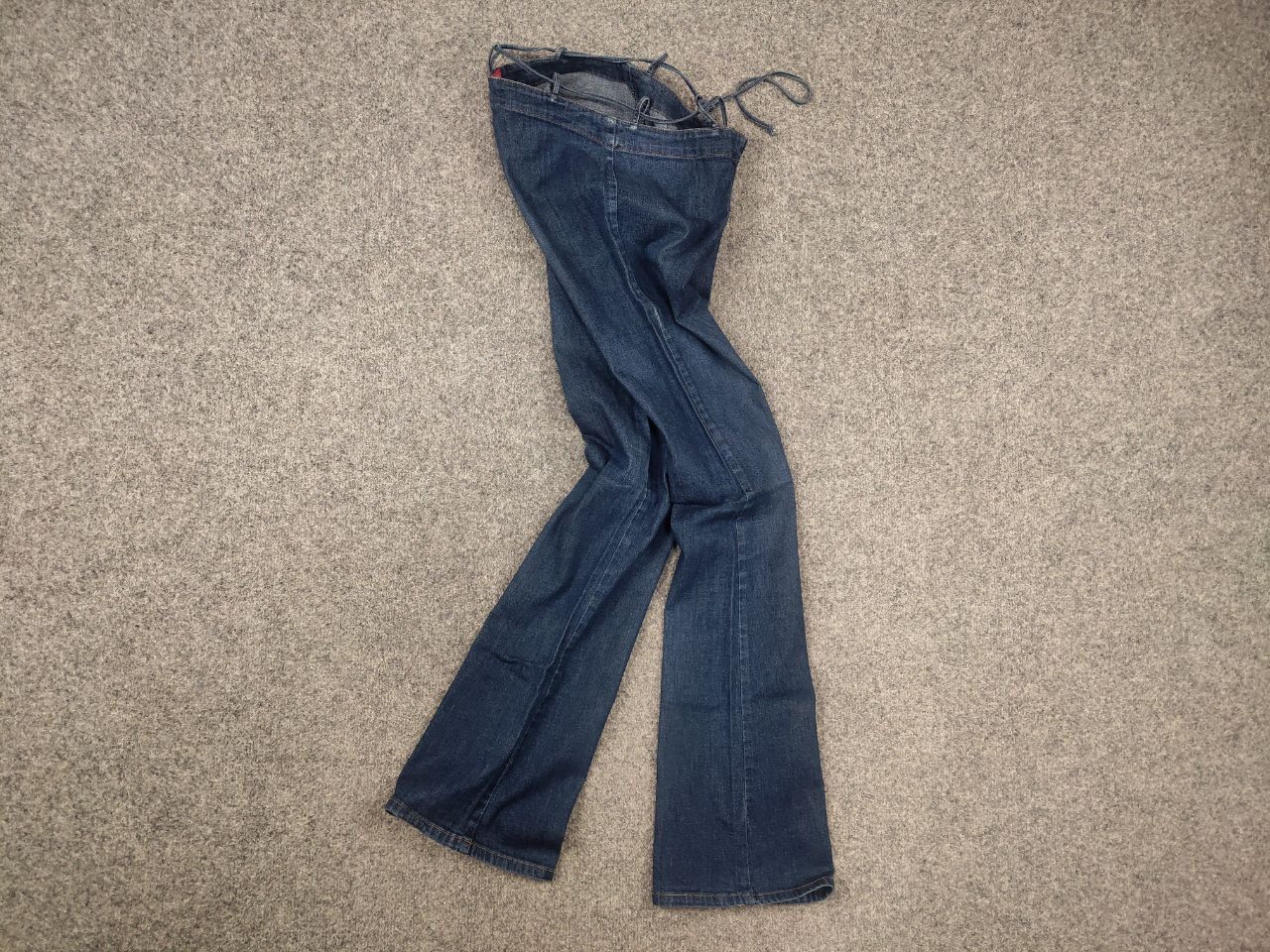 Miss Sixty Vintage Y2K Miss Sixty Low Bootcut drawstring Denim Jeans Size 28" / US 6 / IT 42 - 12 Thumbnail