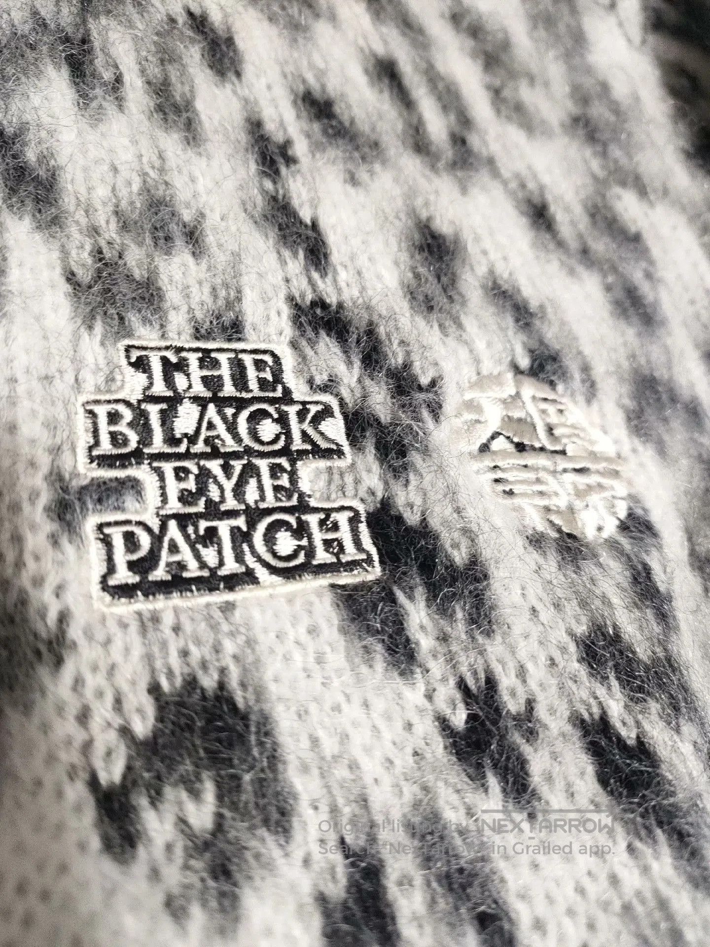 Wacko Maria Wacko Maria Black Eye Patch Sweater. Size US L / EU 52-54 / 3 - 6 Thumbnail