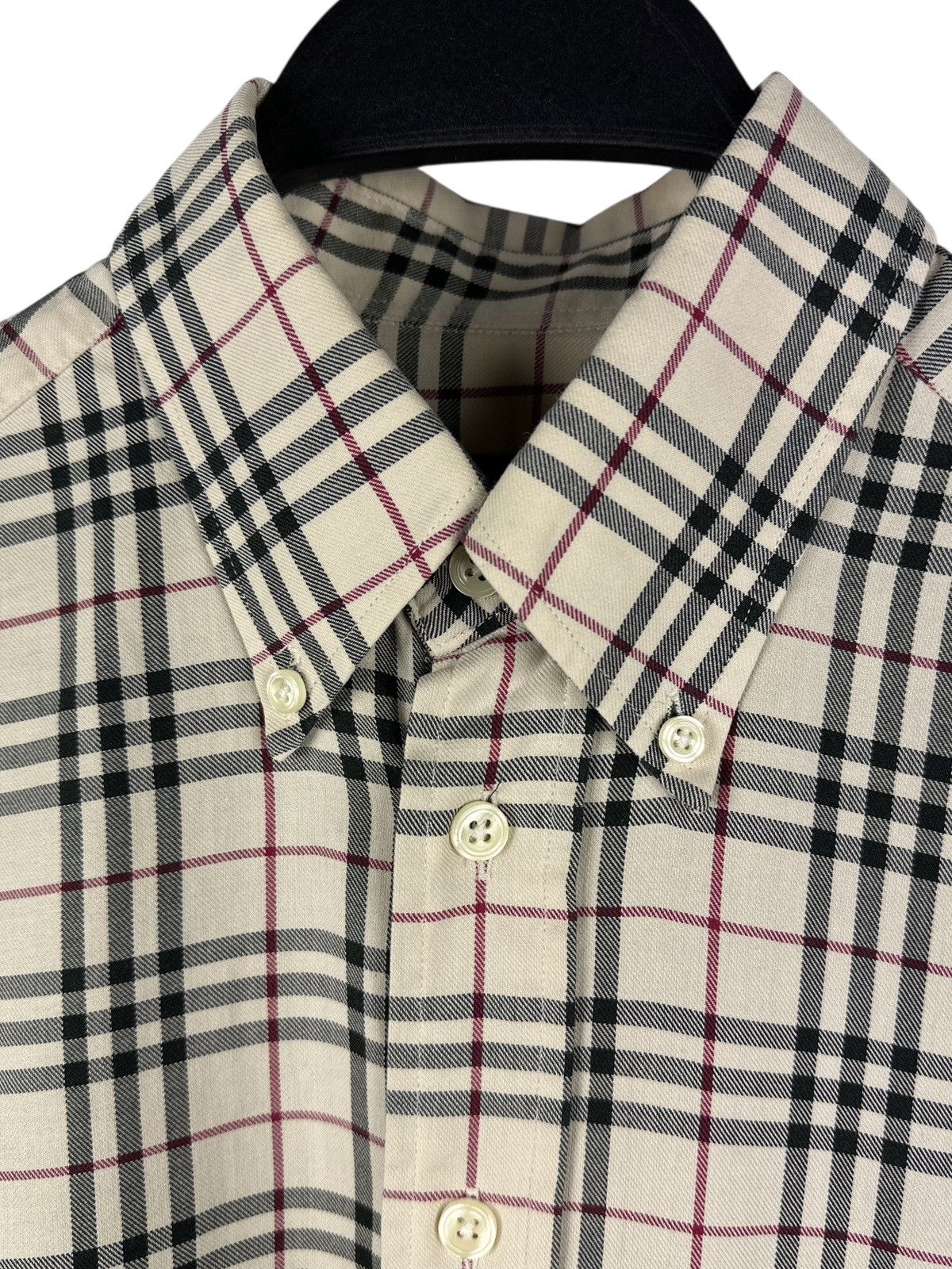 Burberry Vintage Burberry London Shirt Nova Check Long Sleeve Size US M / EU 48-50 / 2 - 9 Thumbnail