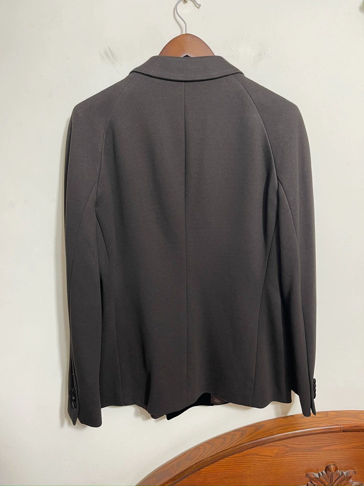 Giorgio Armani Double-Breasted Blazer with Velvet Lapel Size US XXS / EU 40 - 2 Thumbnail