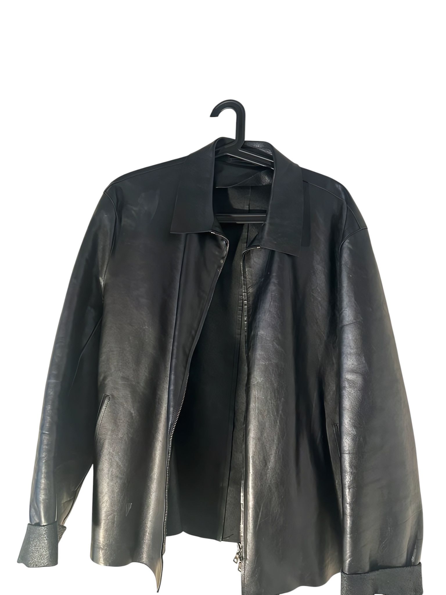 Prada F/W 1998 RUNWAY LEATHER JACKET Size US L / EU 52-54 / 3 - 2 Thumbnail