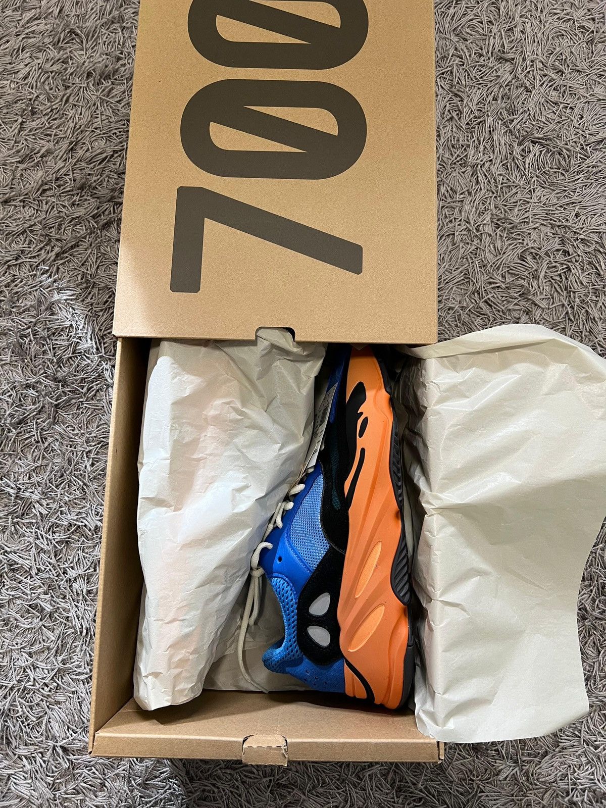 Adidas Adidas Yeezy boost 700 Bright blue Size US 10 / EU 43 - 12 Thumbnail