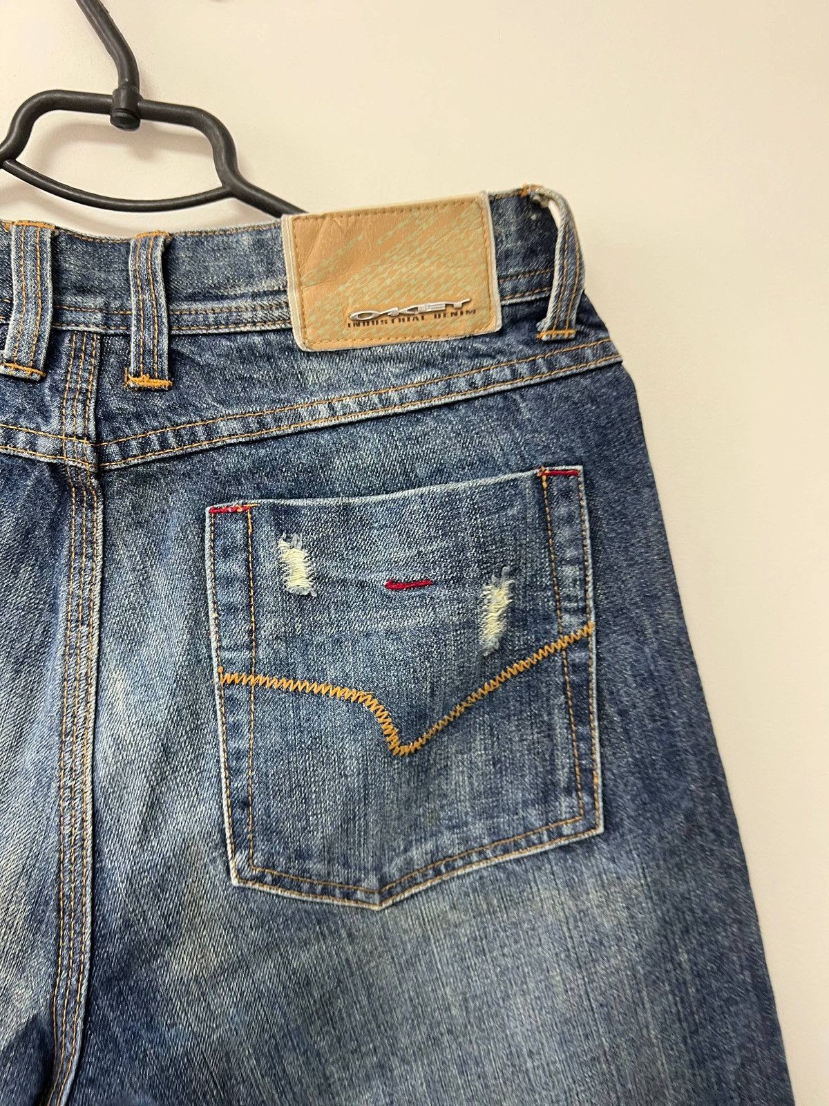 Oakley Vintage Oakley Industrial Denim Jeans Slim Fit Pants sz 32 Size US 32 / EU 48 - 4 Thumbnail