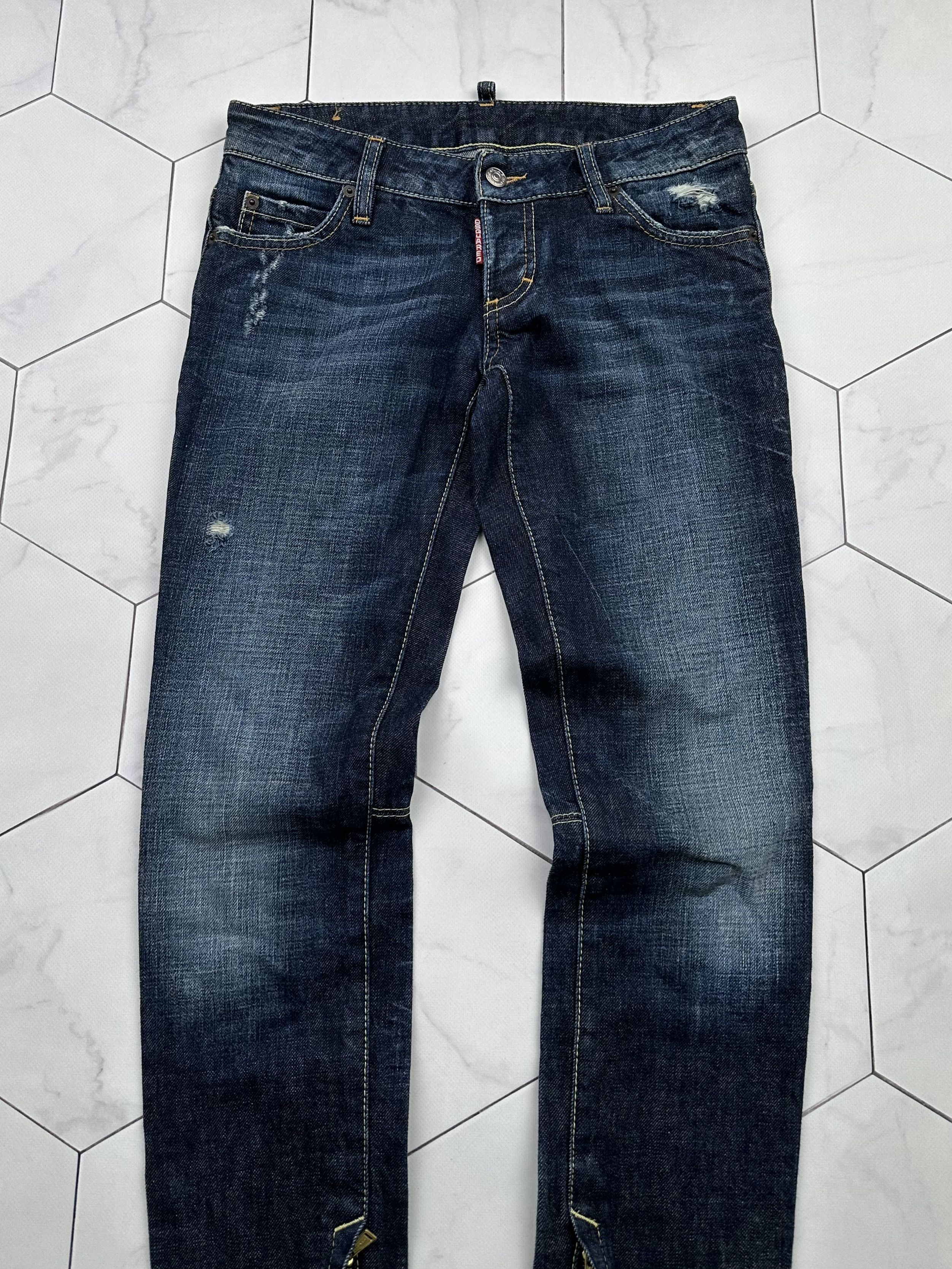 Dsquared2 Dsquared2 With Zipped Jeans (B269) Size 27" / US 4 / IT 40 - 2 Thumbnail