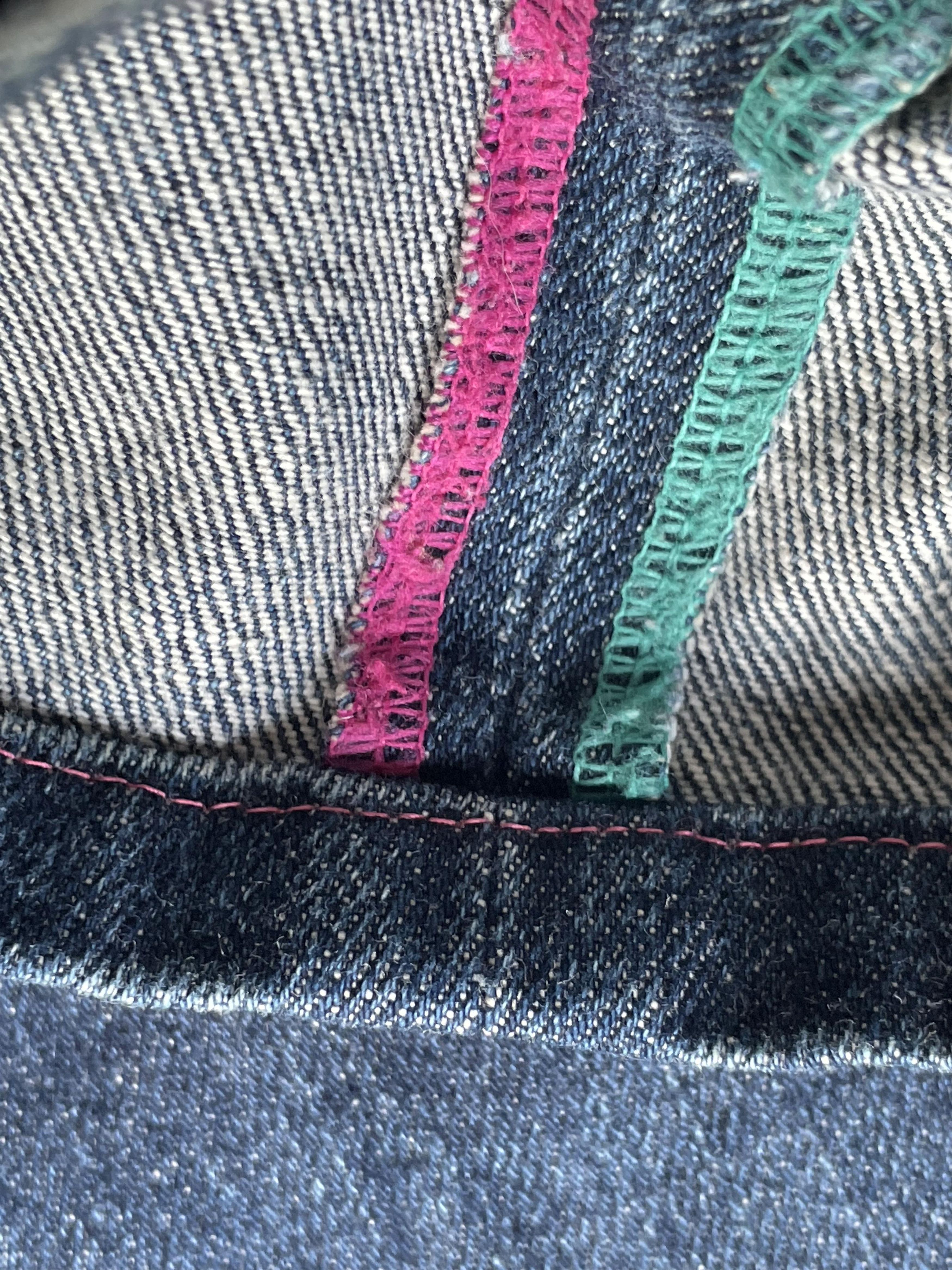Japanese Brand Japanese Double Steal Denim Size US 35 - 9 Thumbnail